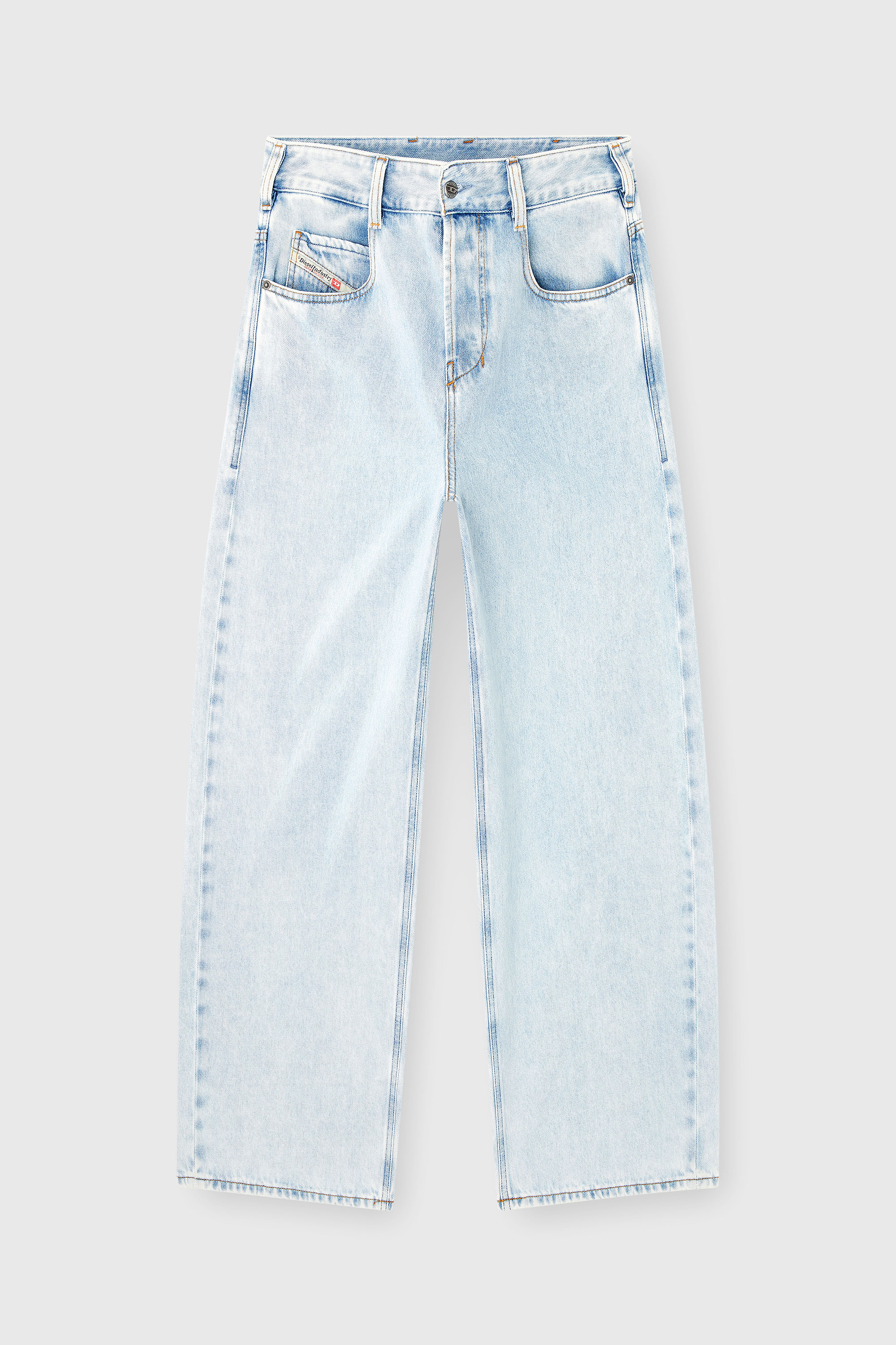 Diesel - Unisex Relaxed Jeans 1997 D-Enim-M 09M74, Hellblau - 6