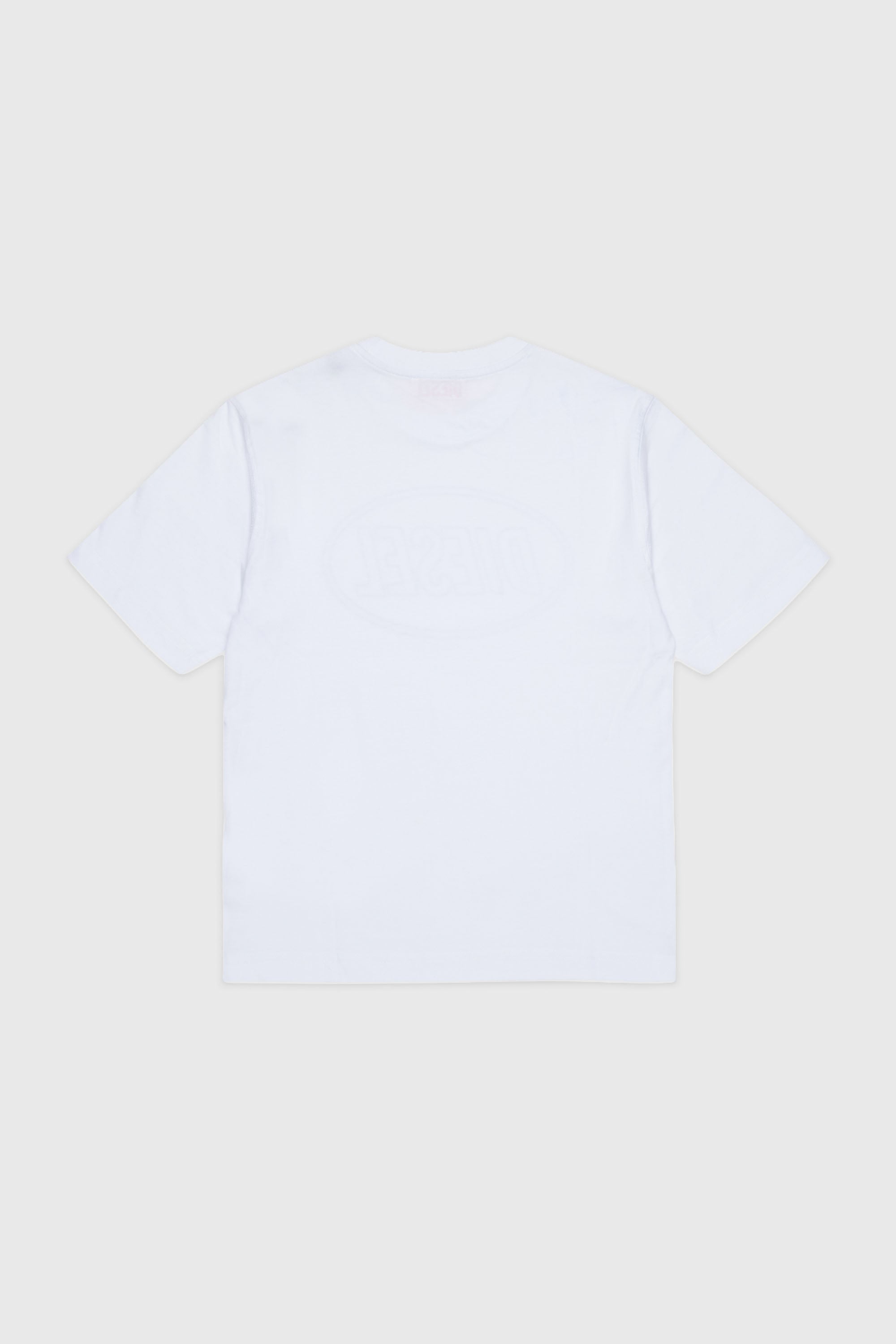 Diesel - TCIRCLE OVER, Herren Baumwoll-T-Shirt mit Diesel-Print in Wei&szlig; - 2
