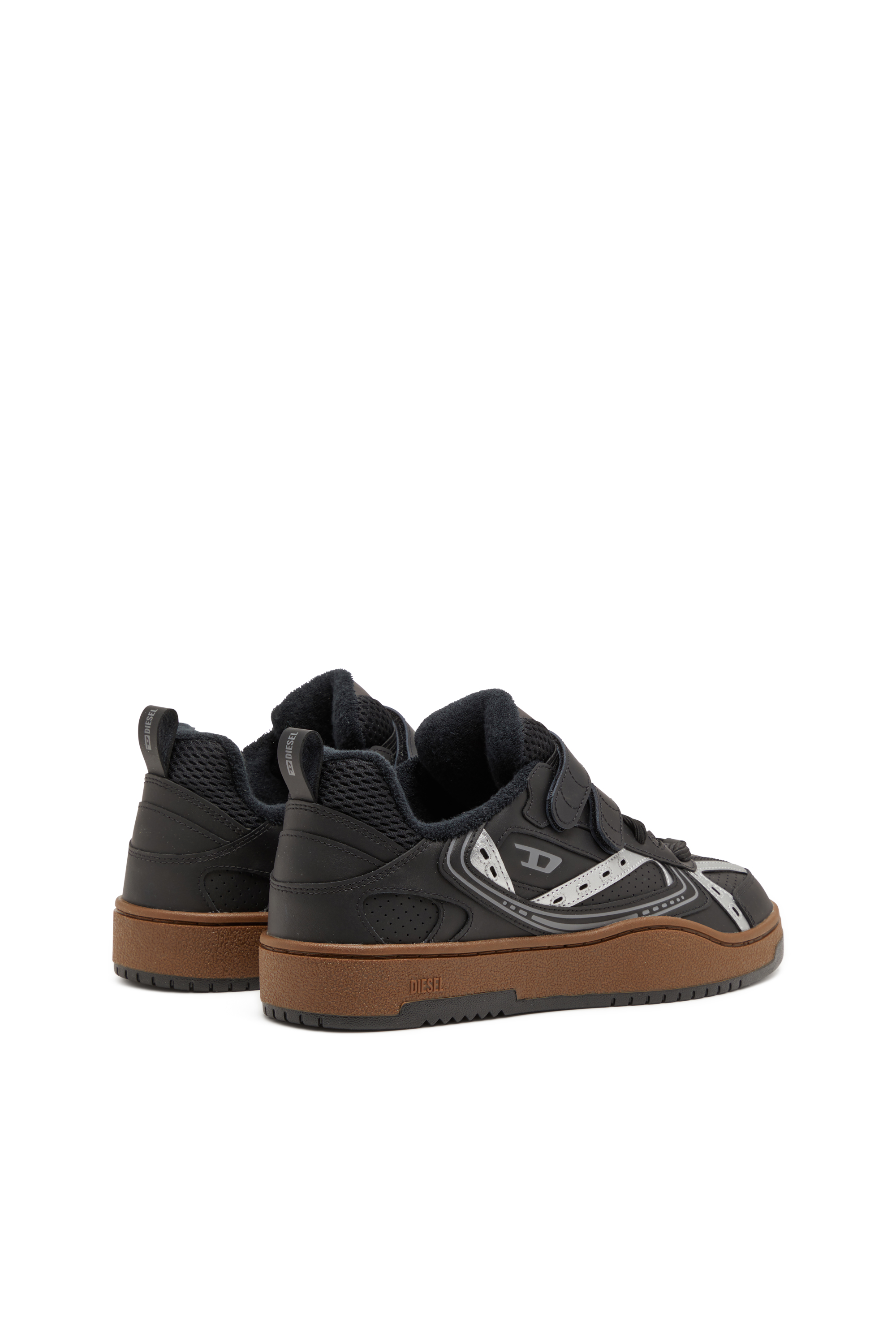 Diesel - S-UKIYO SKT, Herren S-Ukiyo-Sneakers aus Leder mit Riemen in Schwarz - 3