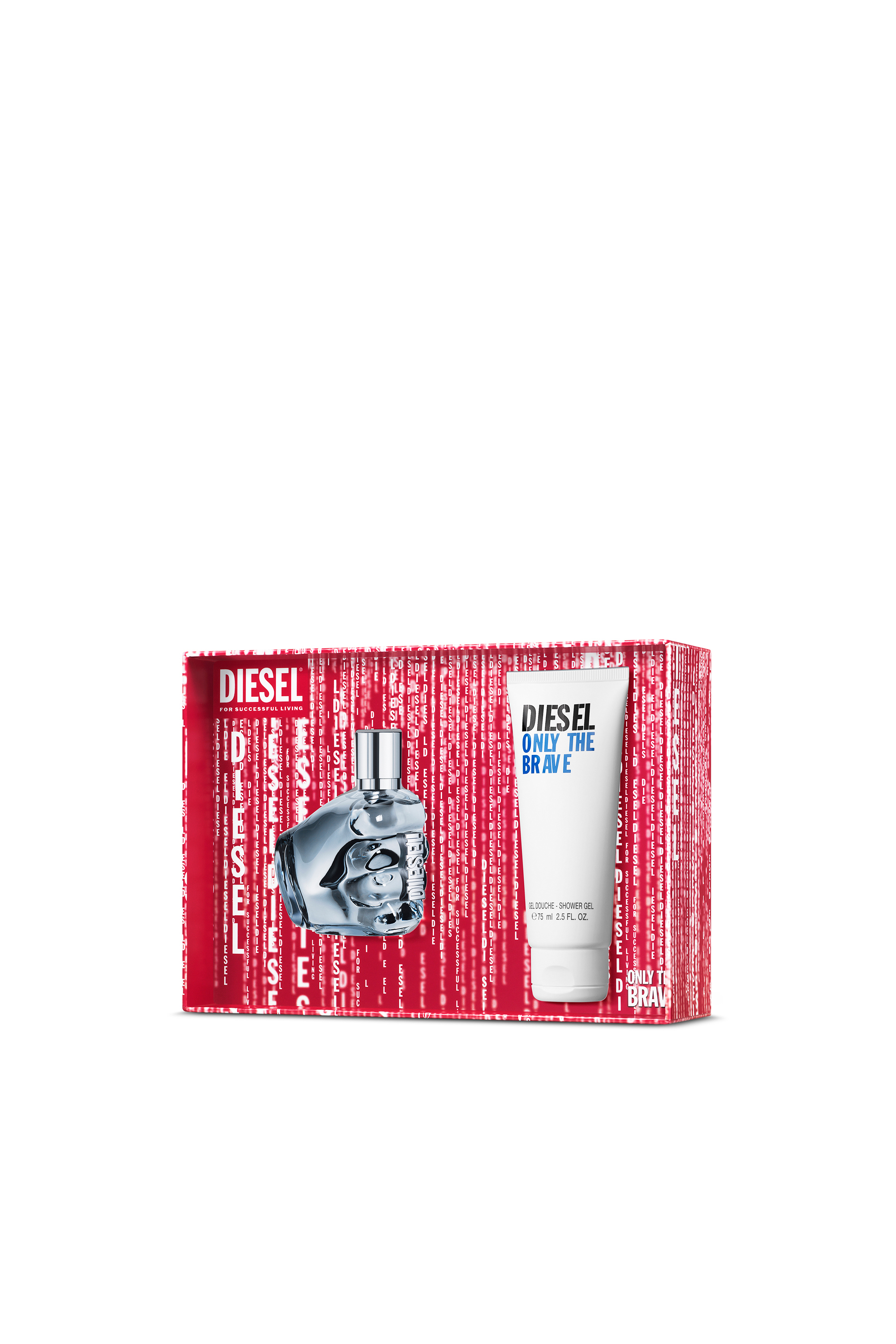 Diesel - DSL OTB EDT SETS V50+SG75 LG112400, Herren Only The Brave Giftset, Eau De Toilette in Blau - 3
