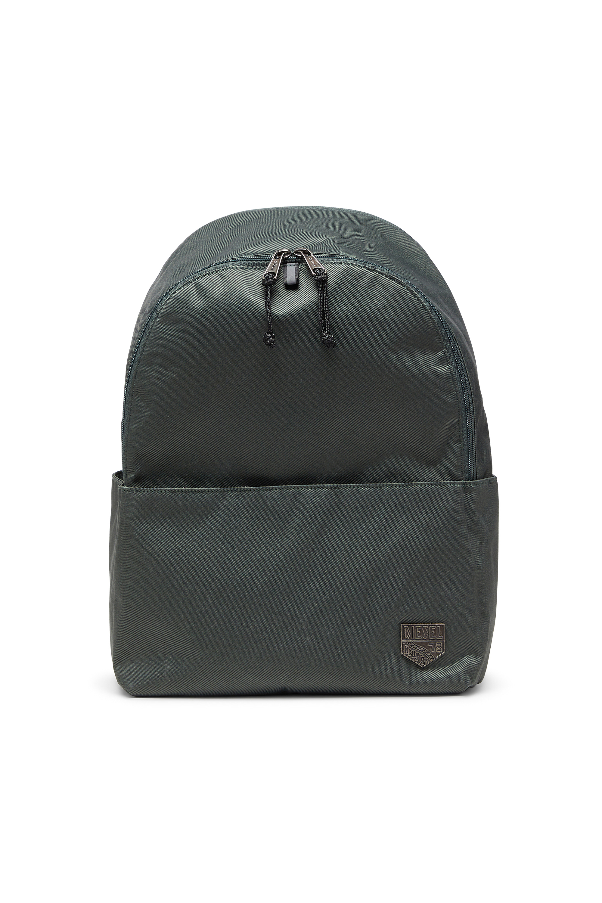 Diesel - D-PACK BACKPACK X, Unisex D-Pack - Nylon-Rucksack mit Emblem-Logo in Dunkelgr&uuml;n - 1