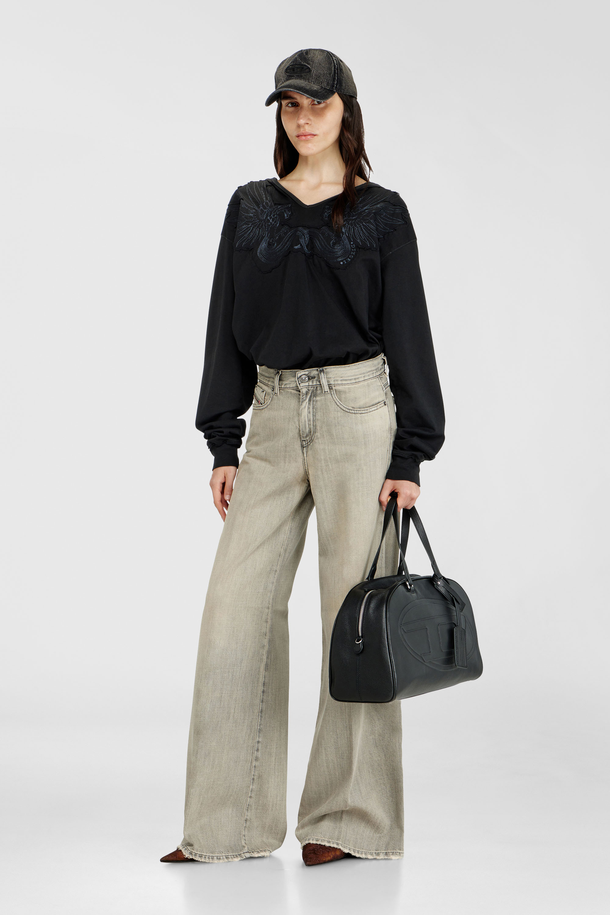 Diesel - Damen Flare Jeans 1978 D-Akemi 068RU, Grau - 2