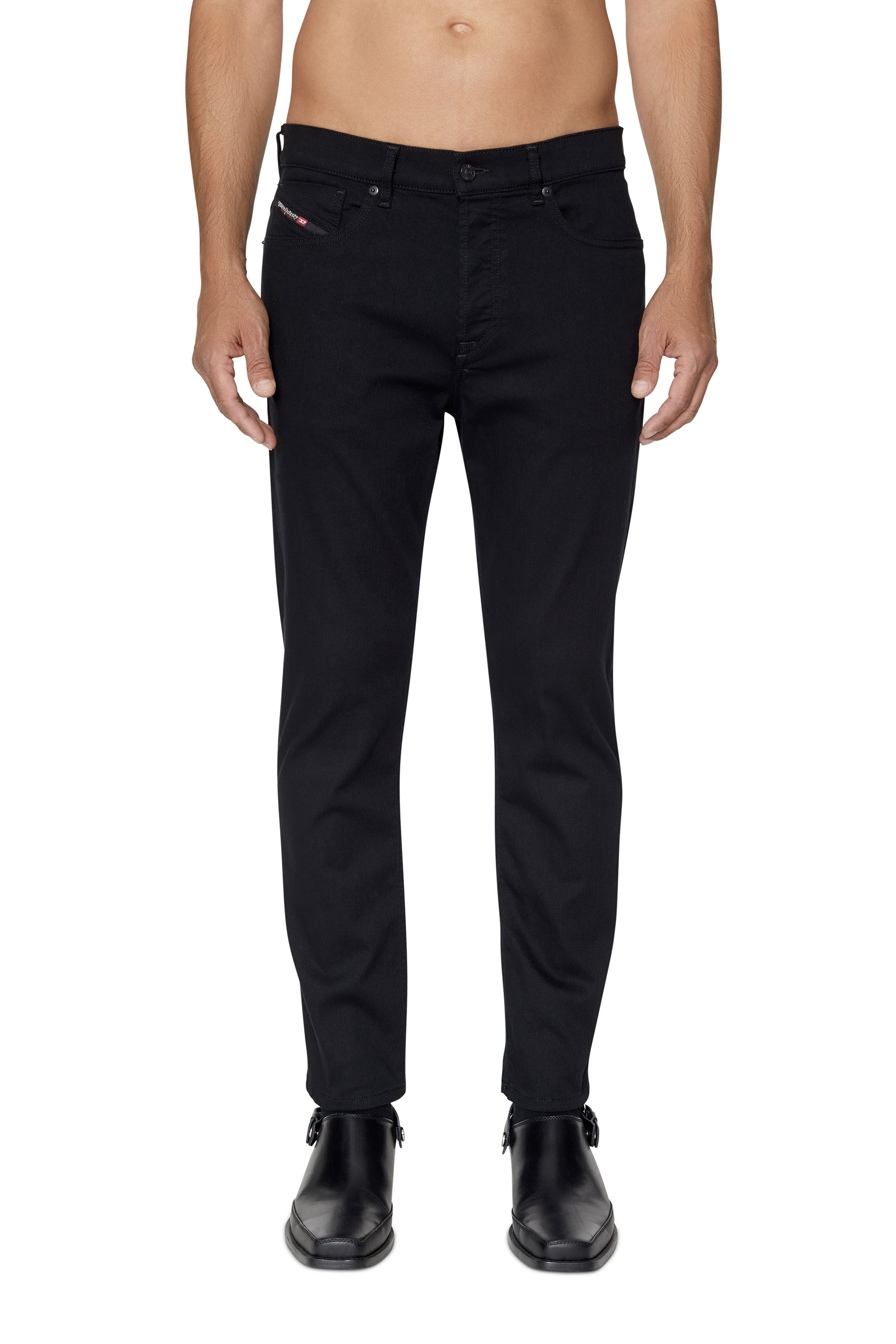 Diesel - 2005 D-Fining 069YP Tapered Jeans, Schwarz/Dunkelgrau - Image 1