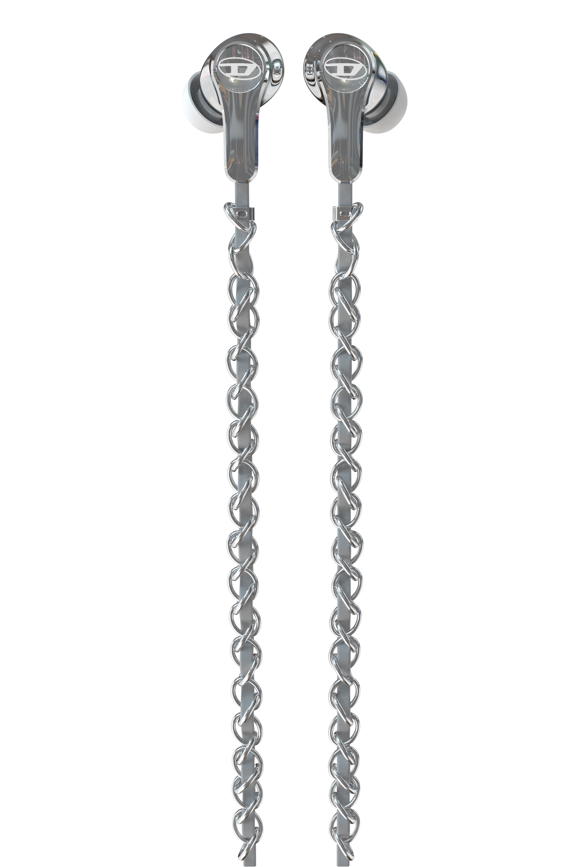 Diesel - 60458  WIRED EARBUDS, Unisex Wired Earbuds und charms in Silber - 3