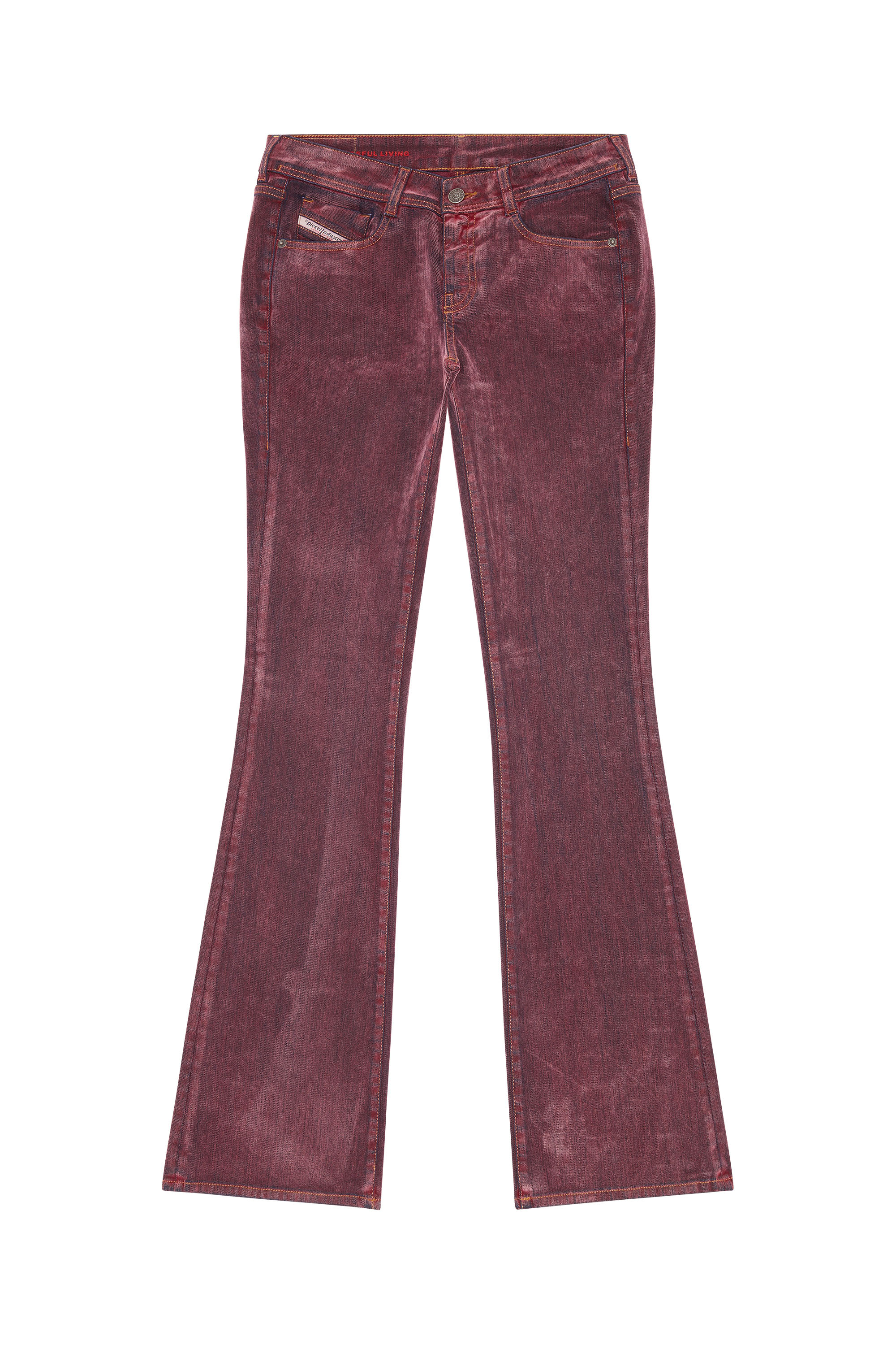 Diesel - 1969 D-EBBEY 0ELAH Bootcut and Flare Jeans, Rosa - Image 6