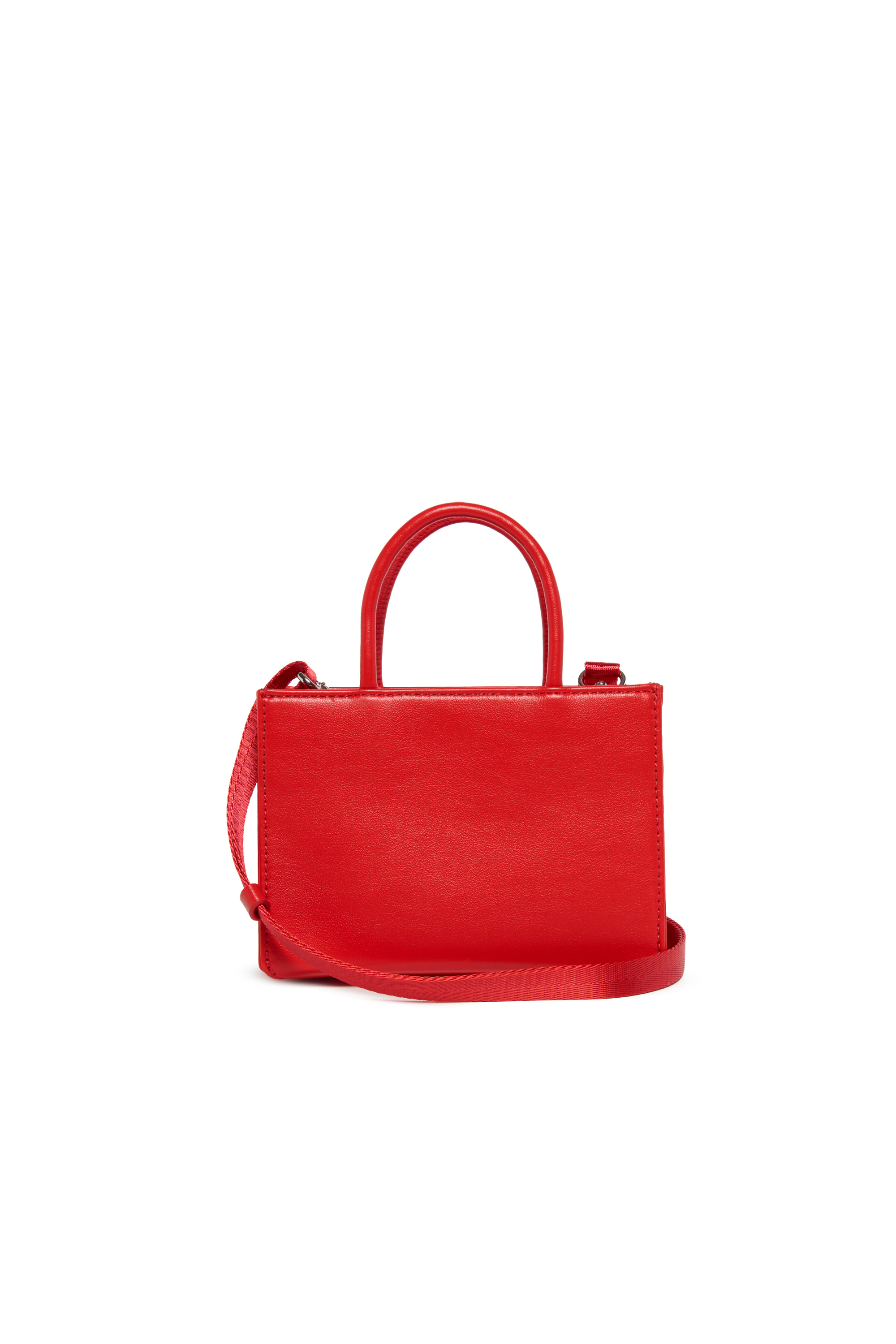Diesel - DSL 3D MINI BAG, Damen Dsl 3D - Tasche mit Griffen in Rot - 2