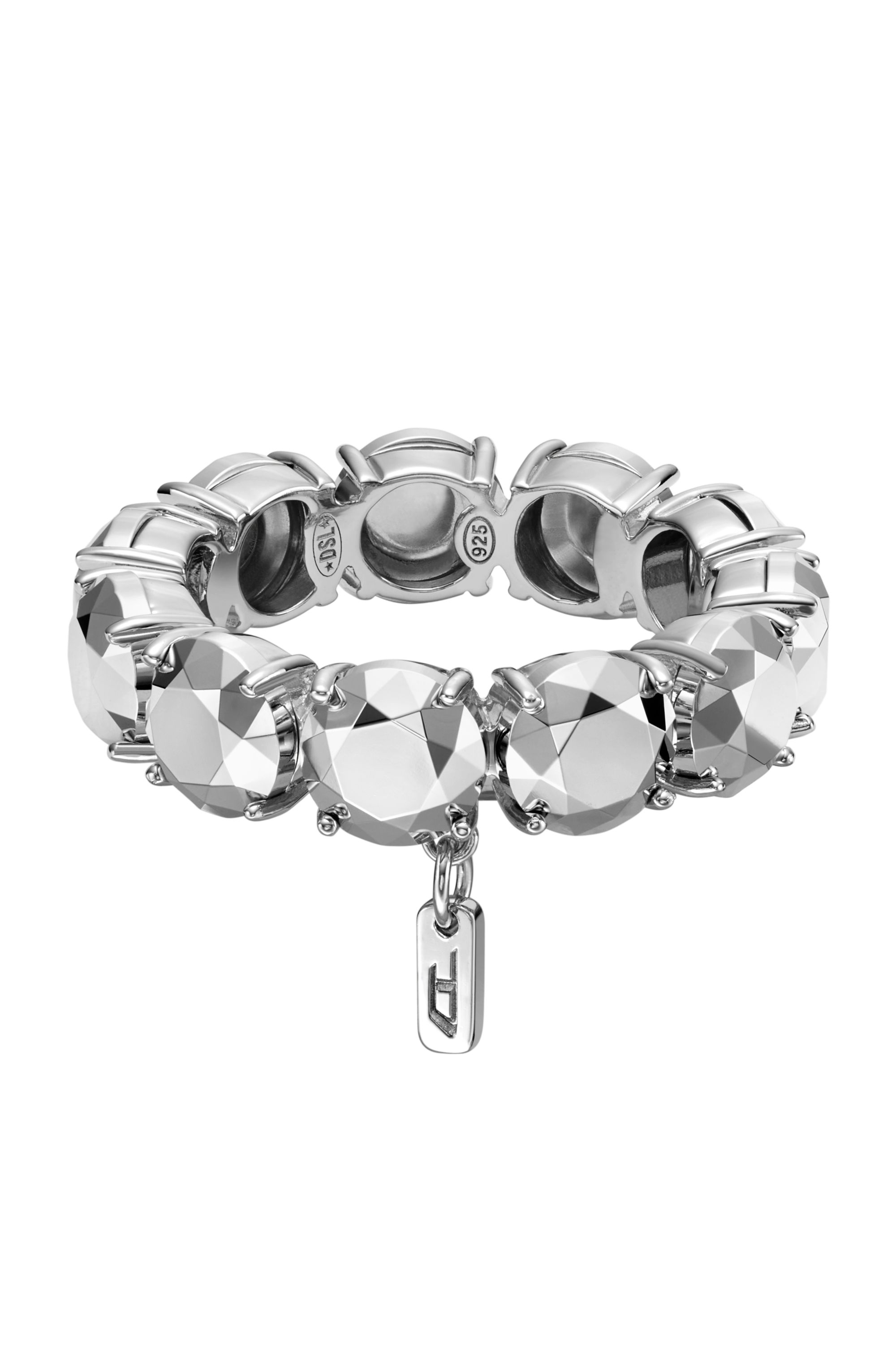 Diesel - DL1359040 STERLING SILVER JEWEL, Unisex Bandring aus Sterlingsilber in Silber - 2