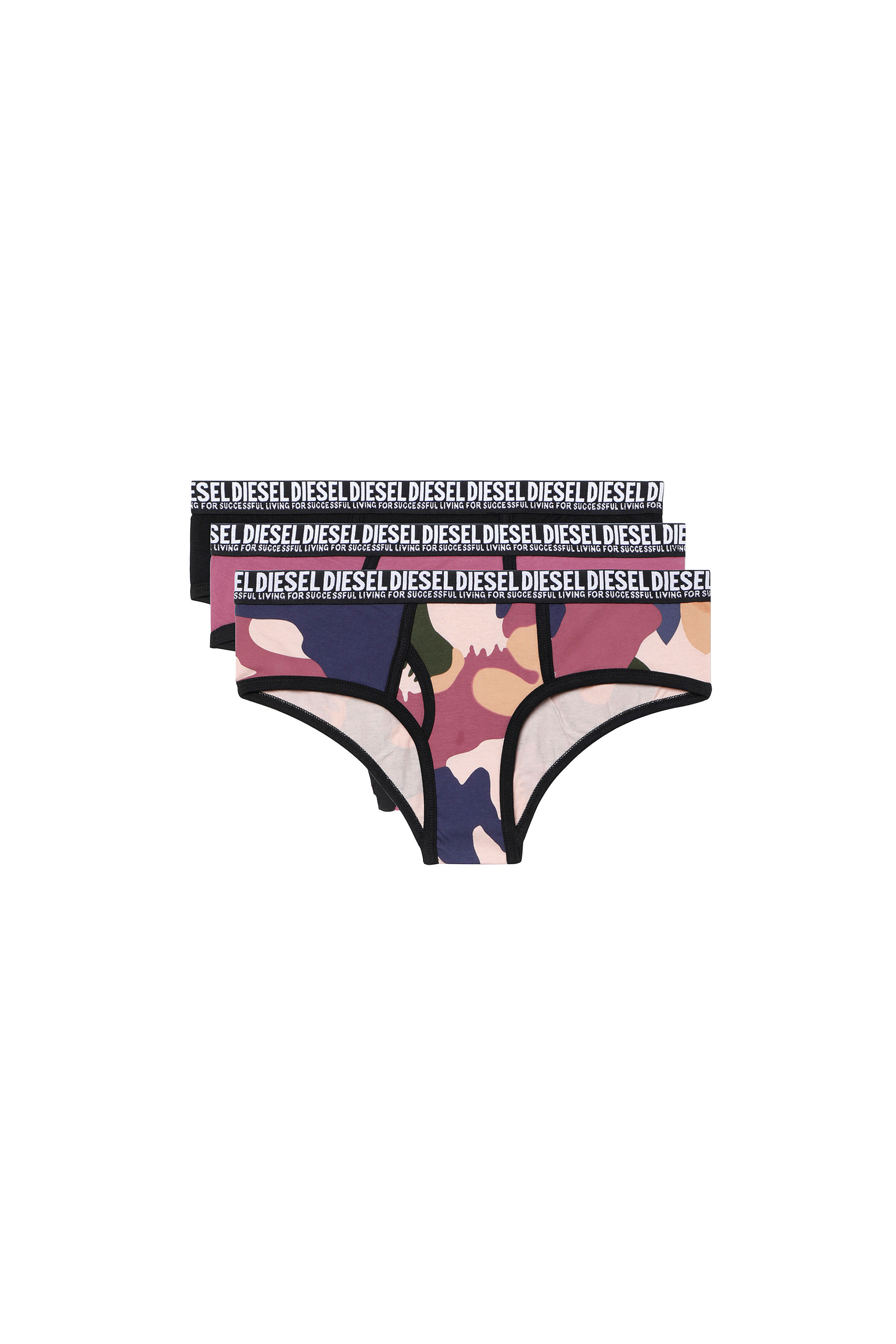 UFPN-OXY-THREEPACK, Violett/Schwarz - Panties