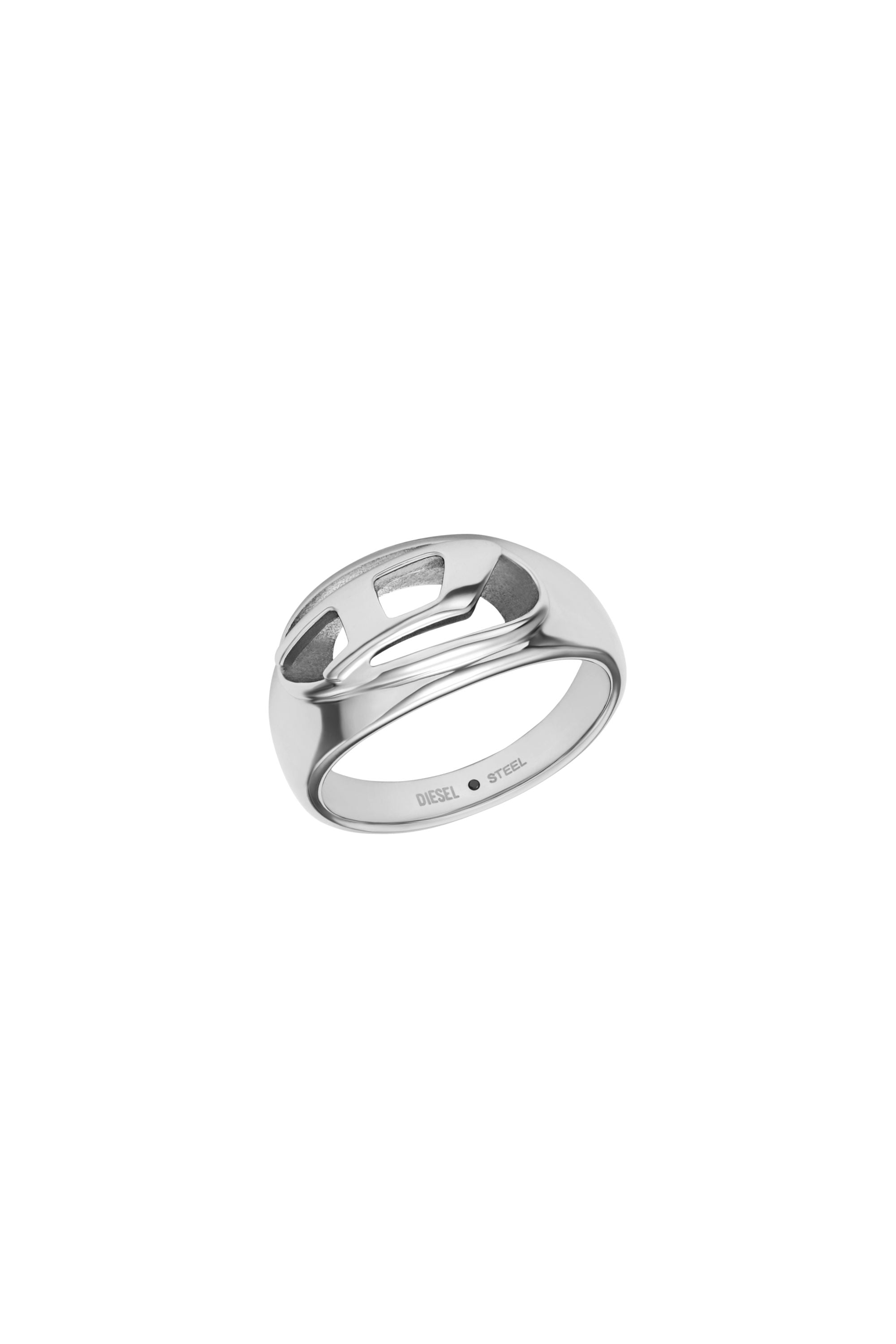 Diesel - DX1715040, Unisex Bandring aus Edelstahl in Silber - 1