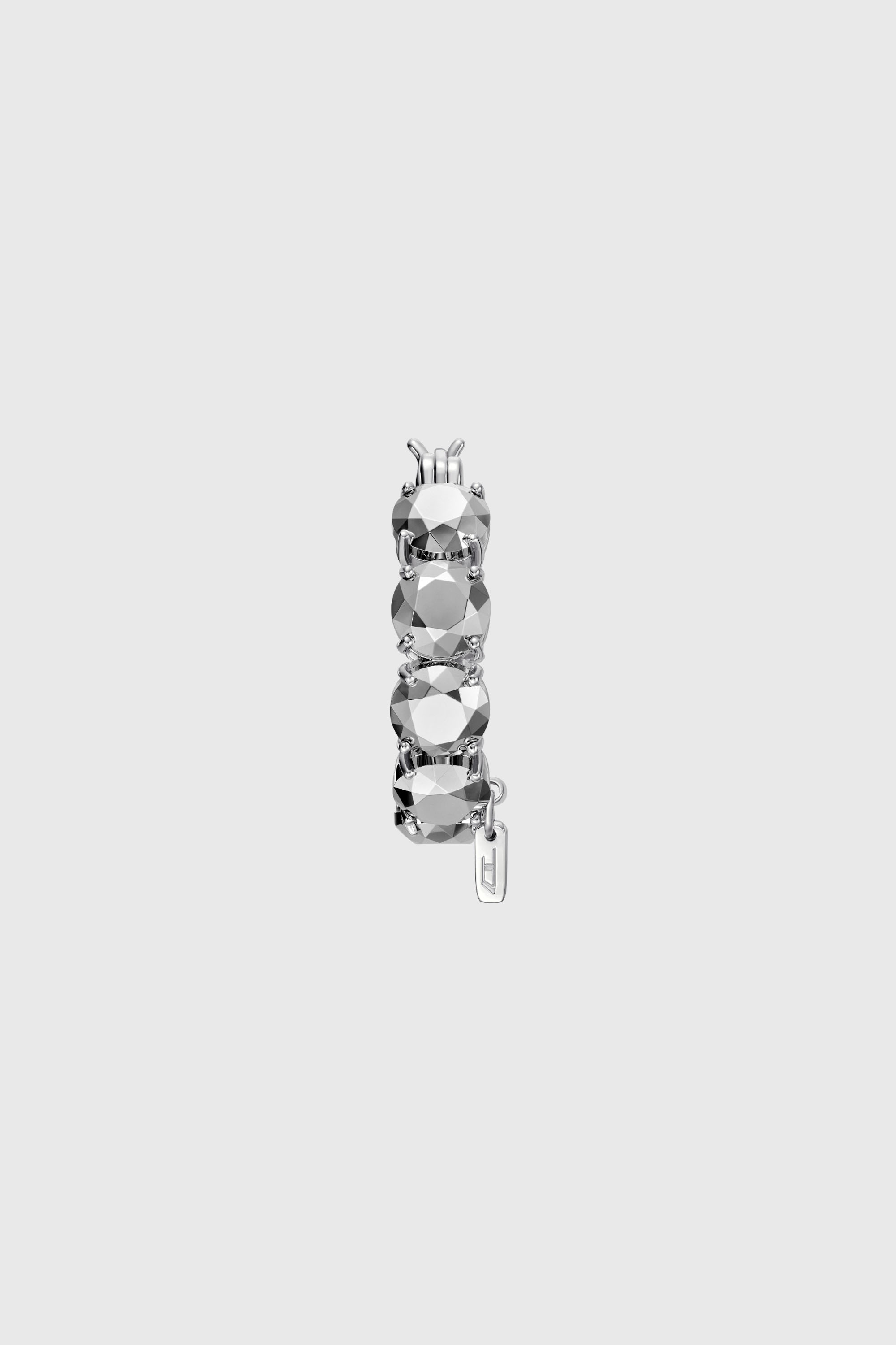 Diesel - DL1357040 STERLING SILVER JEWEL, Unisex Ohrring aus Sterlingsilber in Silber - 2