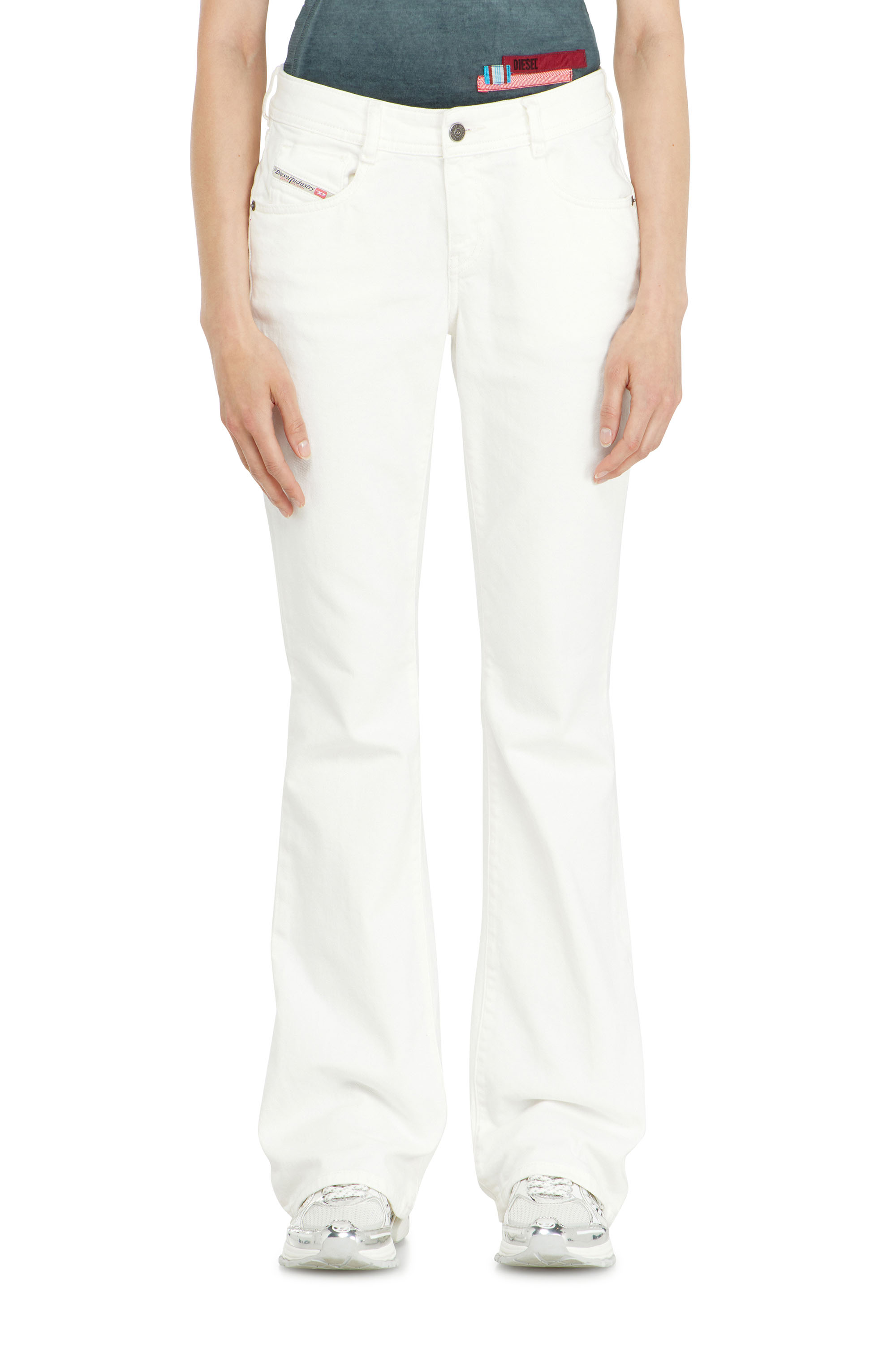 Diesel - Damen Bootcut Jeans 1969 D-Ebbey 09D63, Wei&szlig; - 4