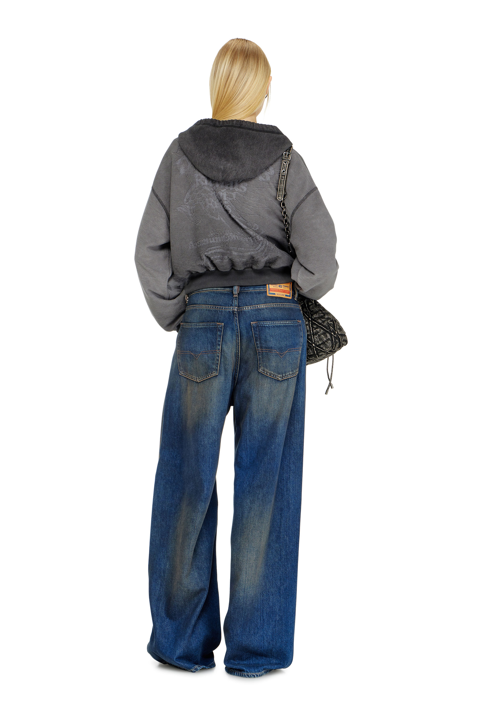Diesel - Damen Relaxed Jeans 1996 D-Sire 09P47, Dunkelblau - 3