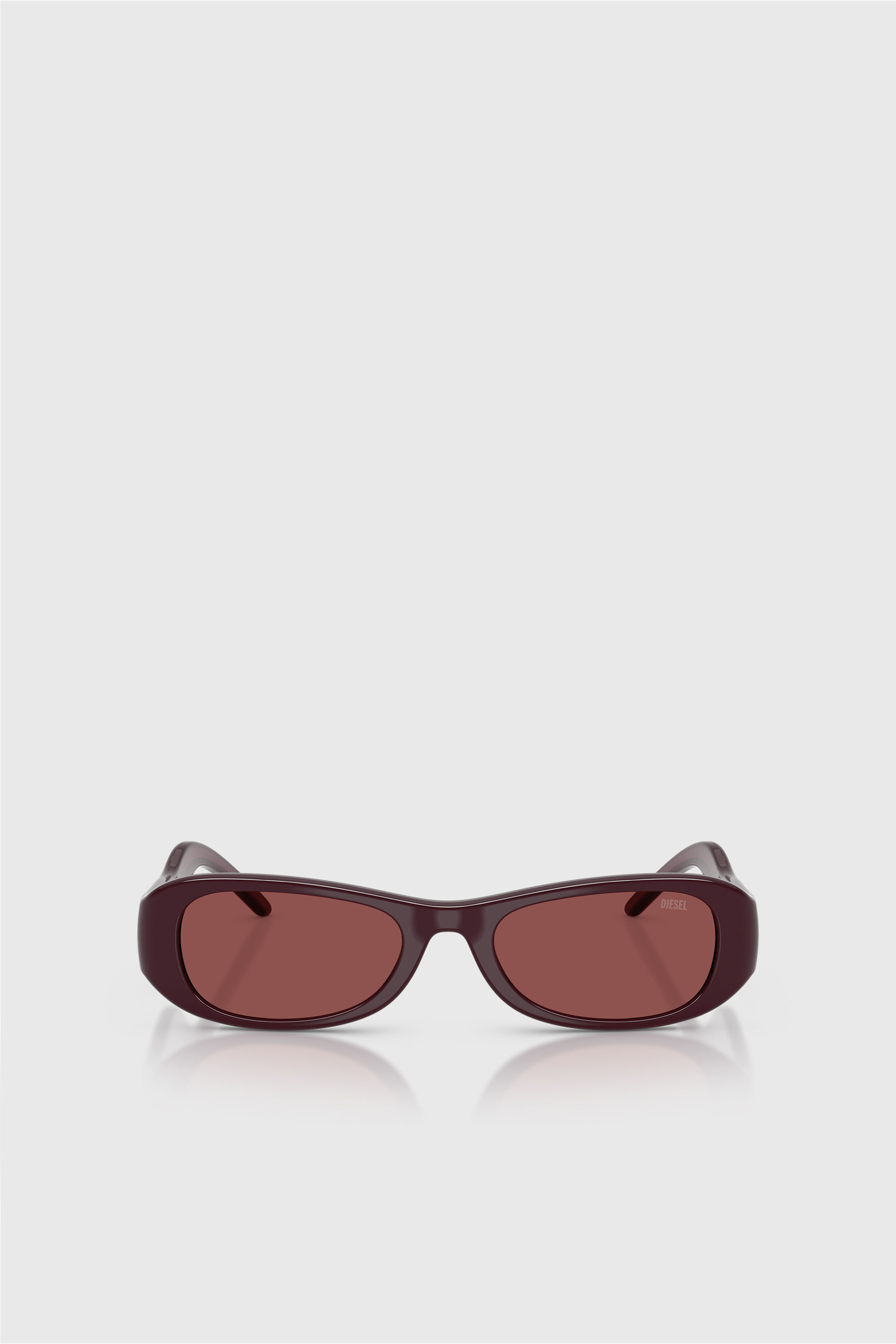 Diesel - 0DL3020U, Unisex Pillow-Sonnenbrille in Burgunderrot - 1