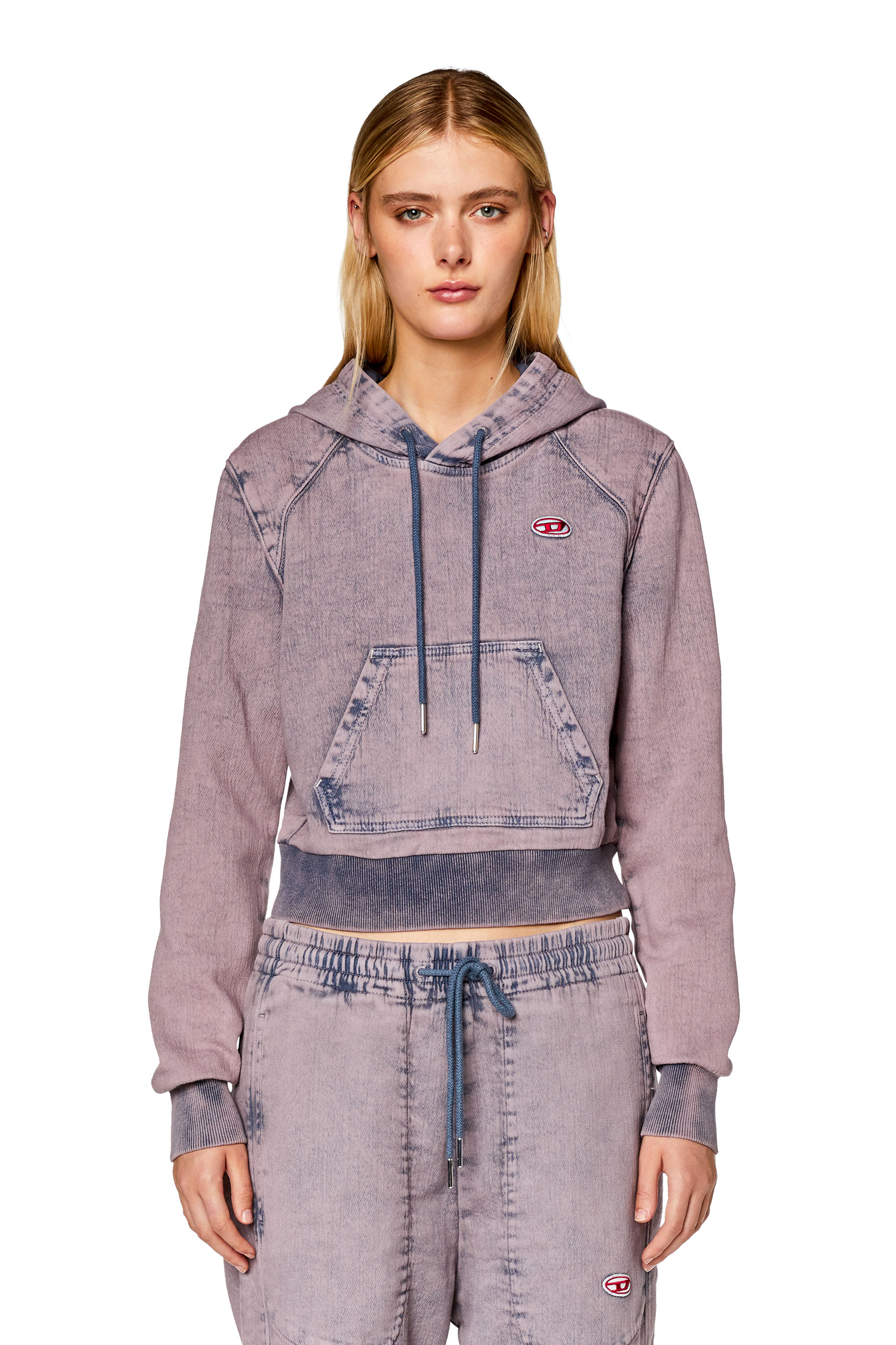 Diesel - D-ANGY-HOOD-NE, Lila - Image 5