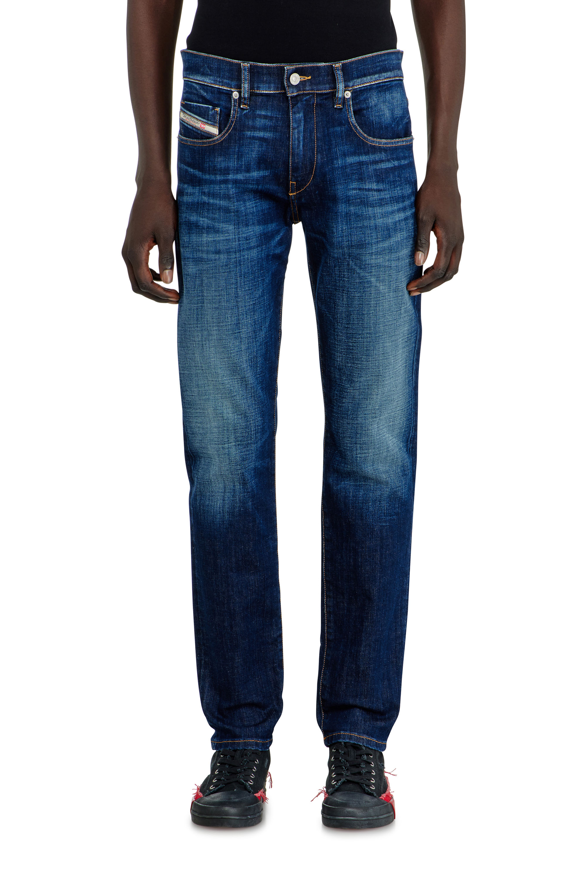 Diesel - Herren Slim Jeans 2019 D-Strukt 09L61, Mittelblau - 1