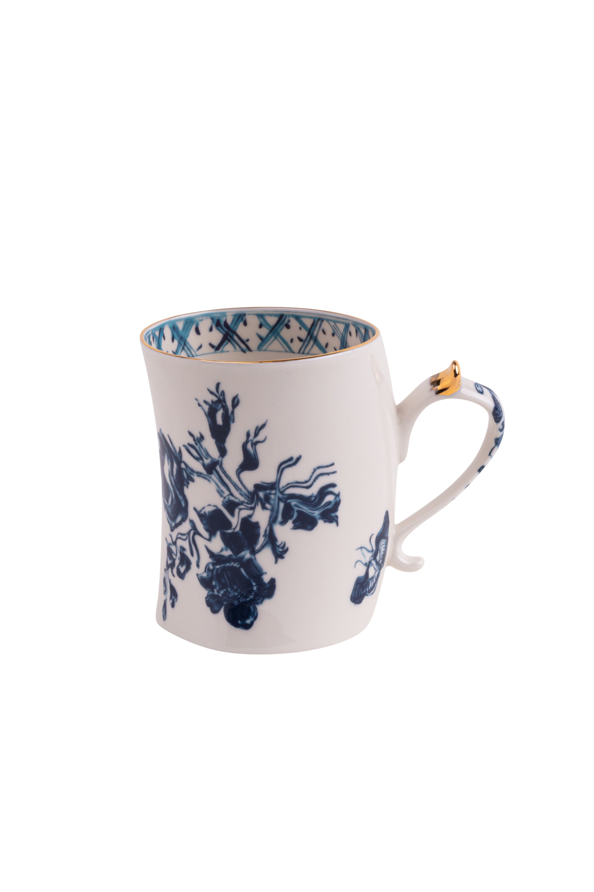 Diesel - 11256 PORCELAIN MUG "CLASSIC ON ACID" -, Unisex Porzellantasse in Weiss/Blau - 1