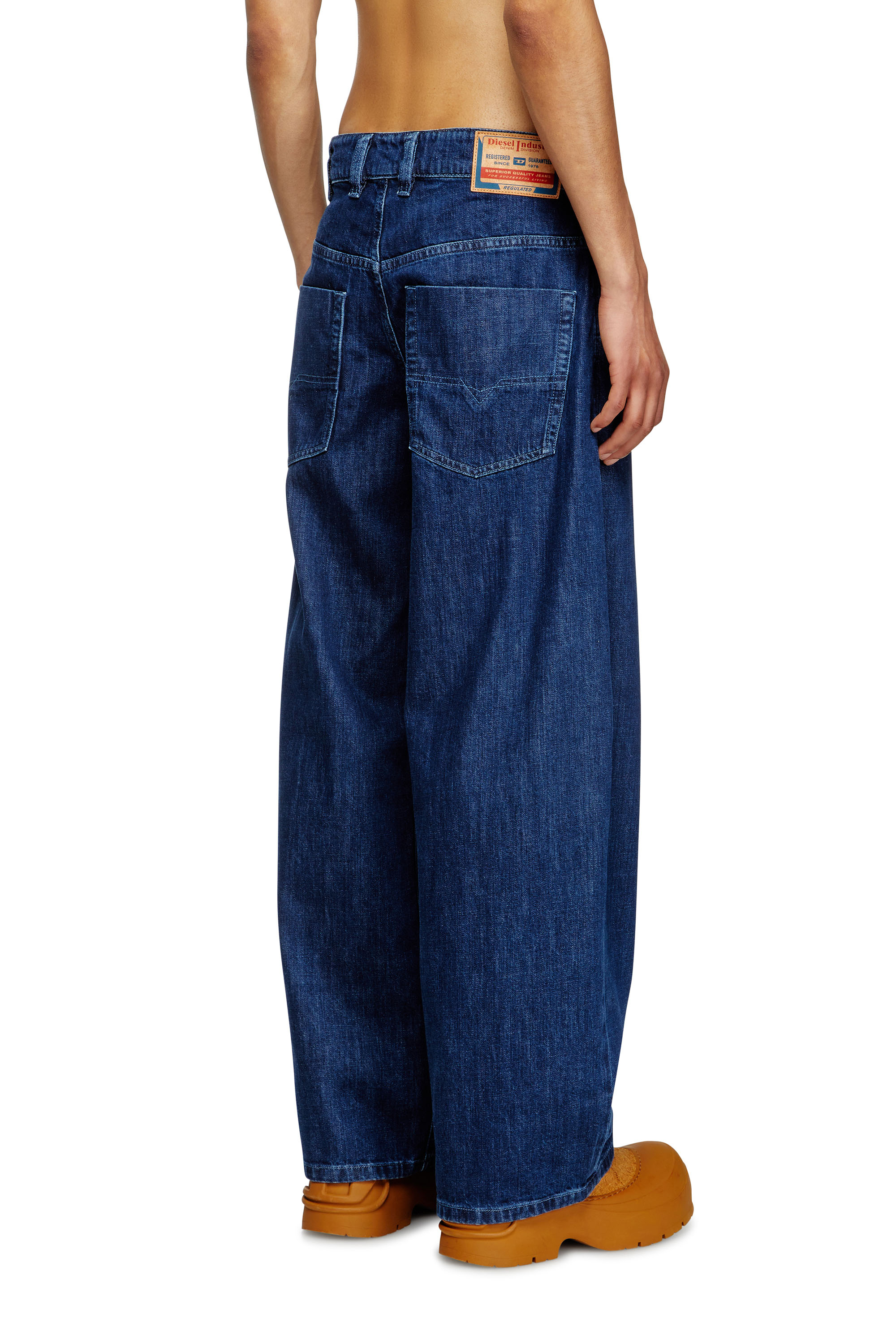Diesel - Unisex Relaxed Jeans 1997 D-Enim 0DBDX, Dunkelblau - 4