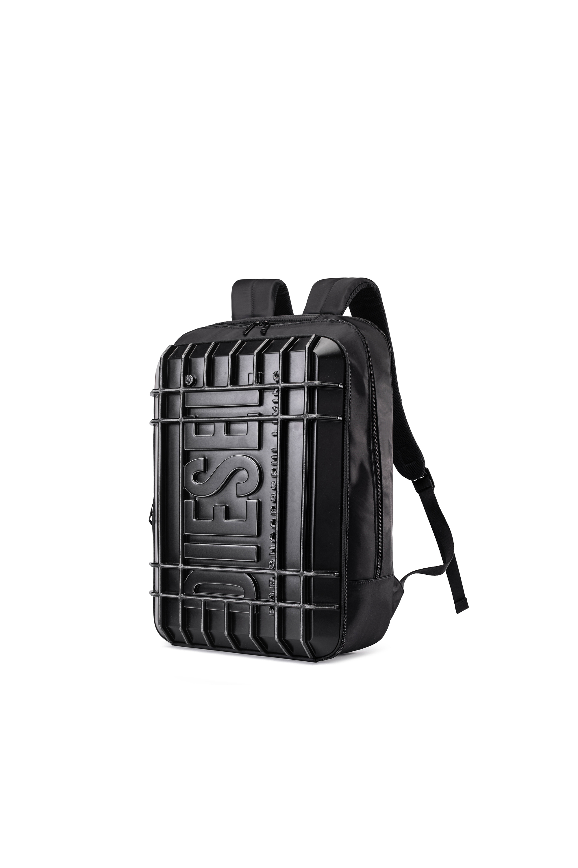 Diesel - DIESEL PC STRONG IMAGE BACKPACK- DSB005, Unisex Robuster Reiserucksack in Schwarz - 4