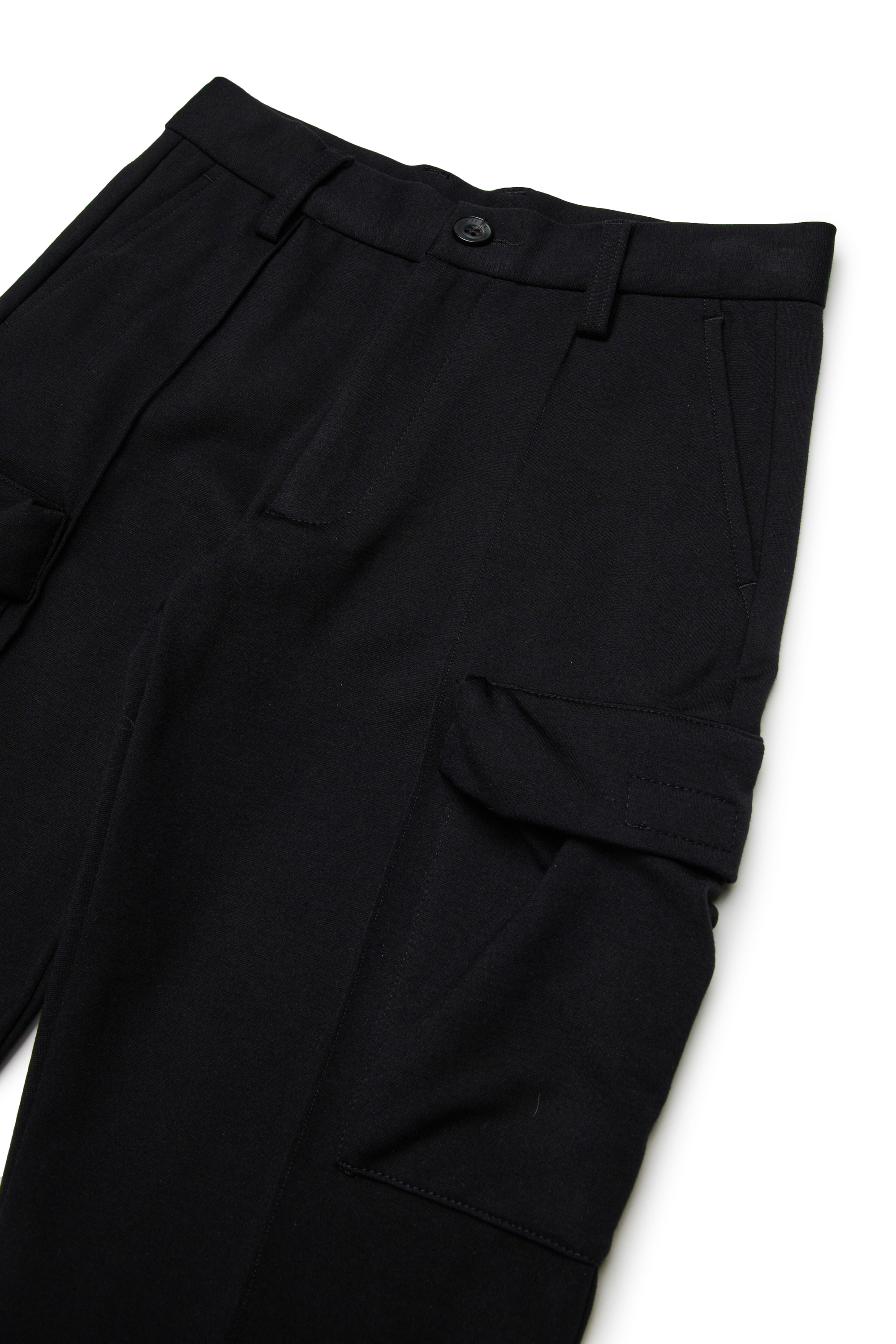 Diesel - PACLO, Herren Cargo-Hosen aus Viskose mit Taschen in Schwarz - 3