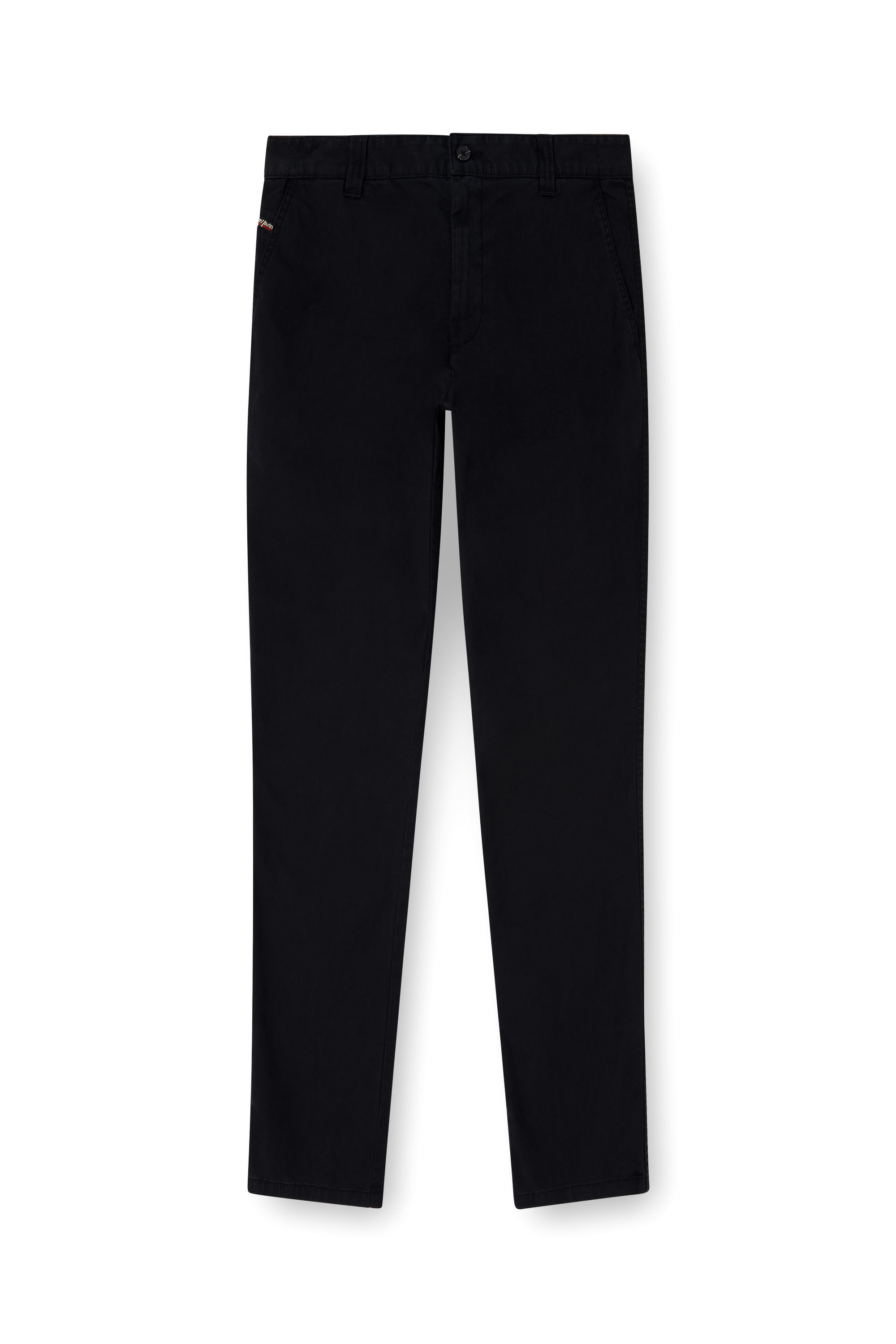Diesel - P-DEFINE-EPCH, Herren Baumwollhose mit Nutzschlaufe in Schwarz - 3