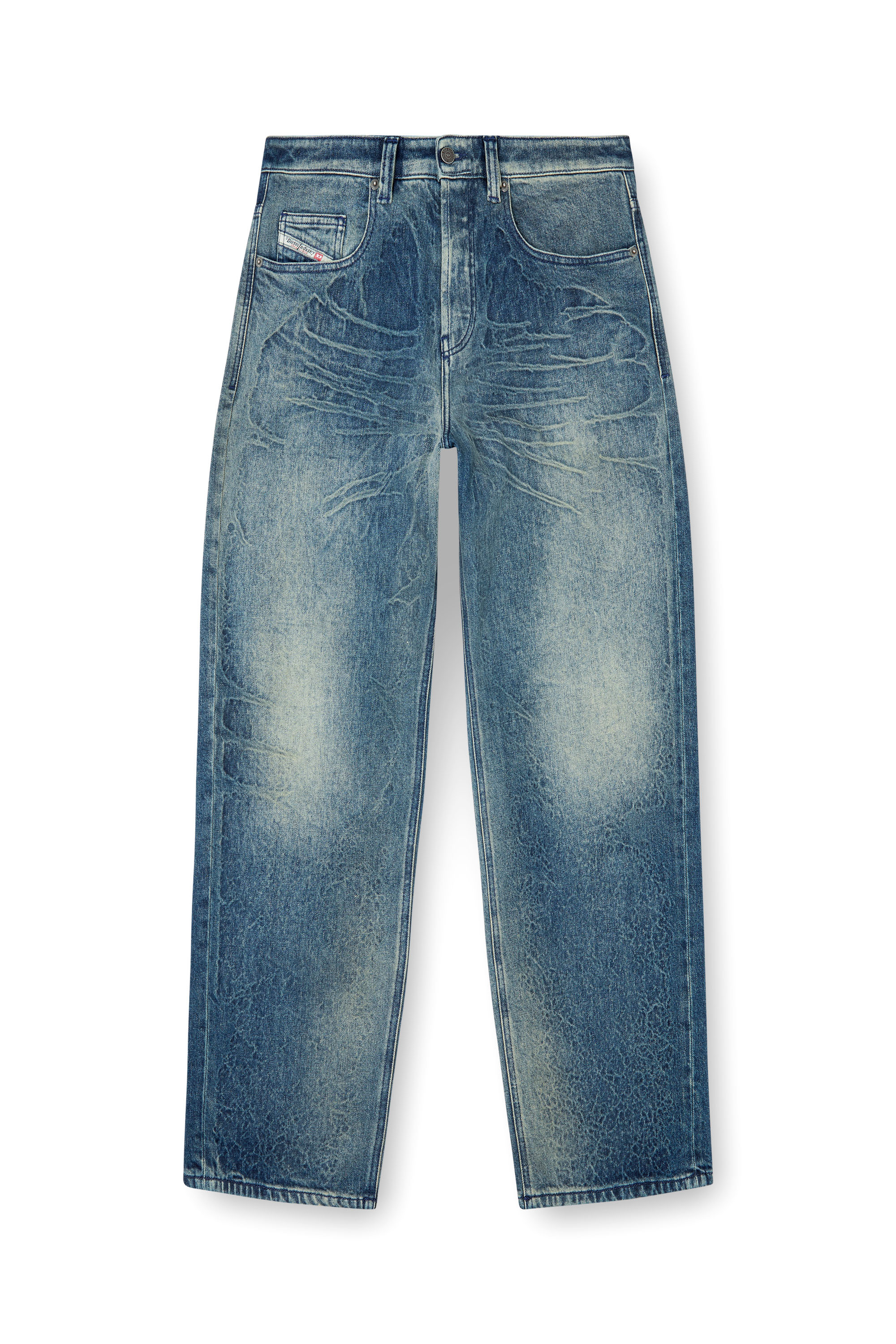 Diesel - Herren Relaxed Jeans 2001 D-Macro 007BG, Dunkelblau - 3