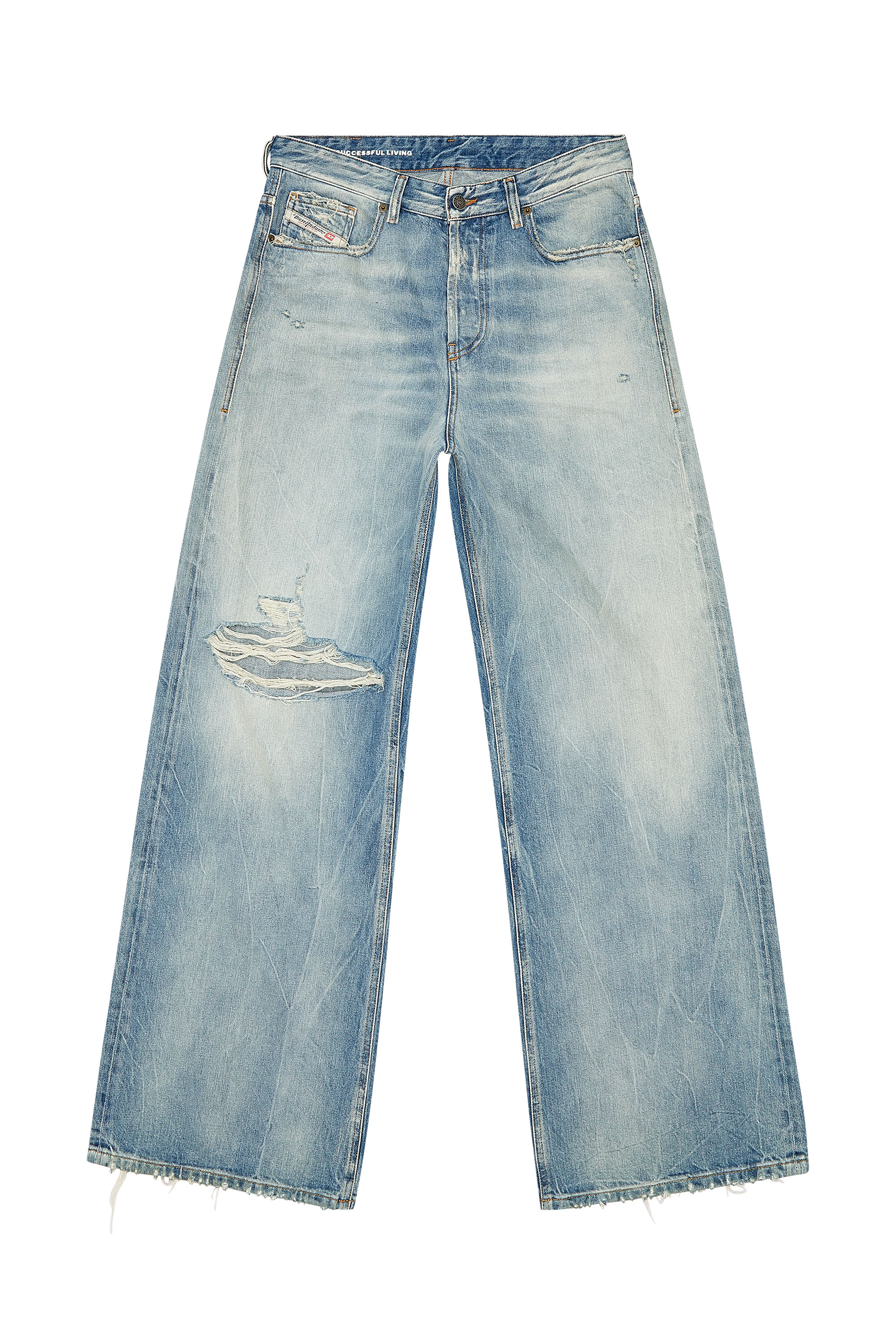 Diesel - Damen Relaxed Jeans 1996 D-Sire 09H58, Hellblau - 2