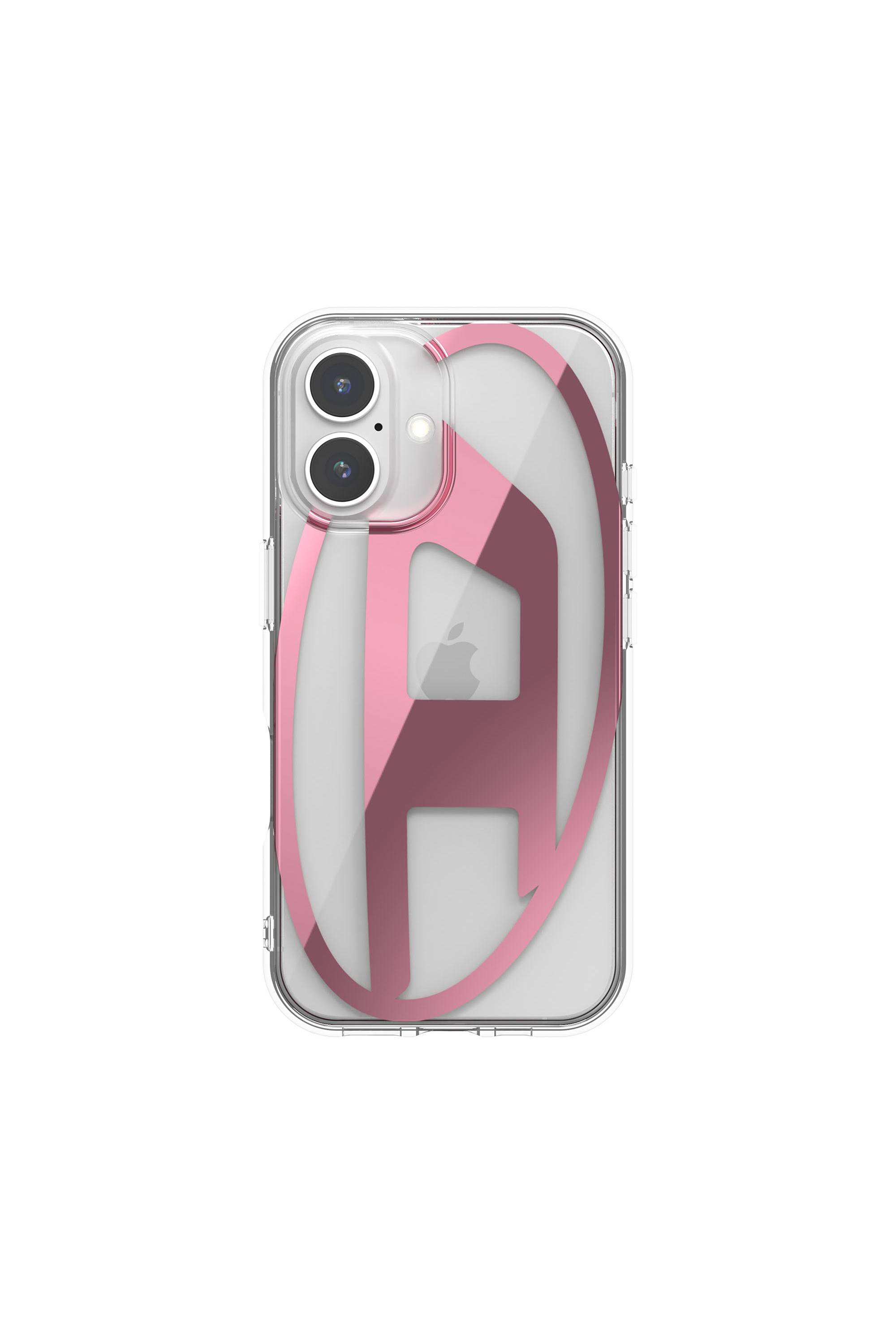 Diesel - 60143 AOP CASE, Unisex Oval D Mirror Case for iP 16 in Rosa - 3