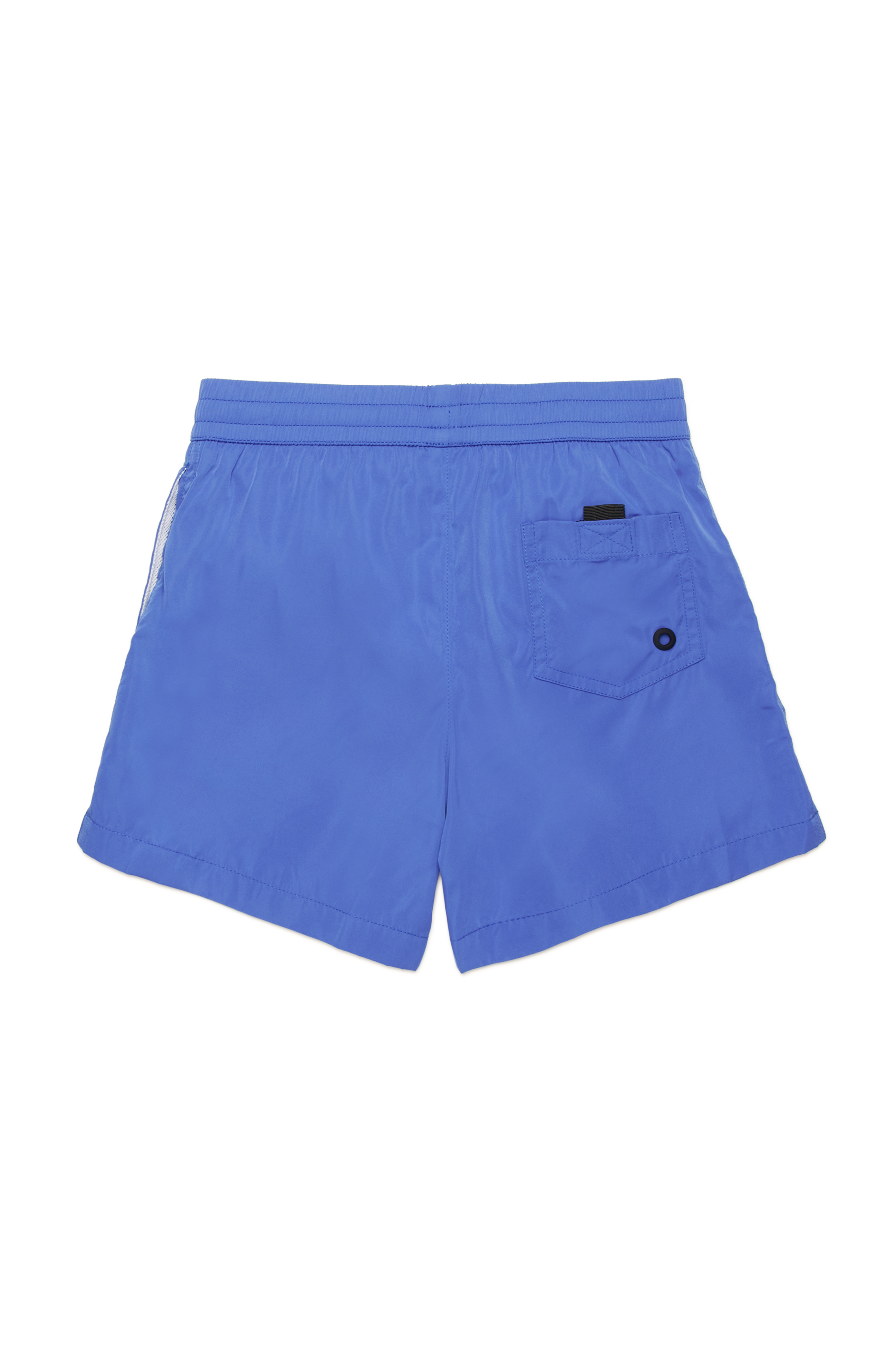 Diesel - MKENM, Herren Badeshorts mit farbgleichem Biscotto-Logo in Blau - 2