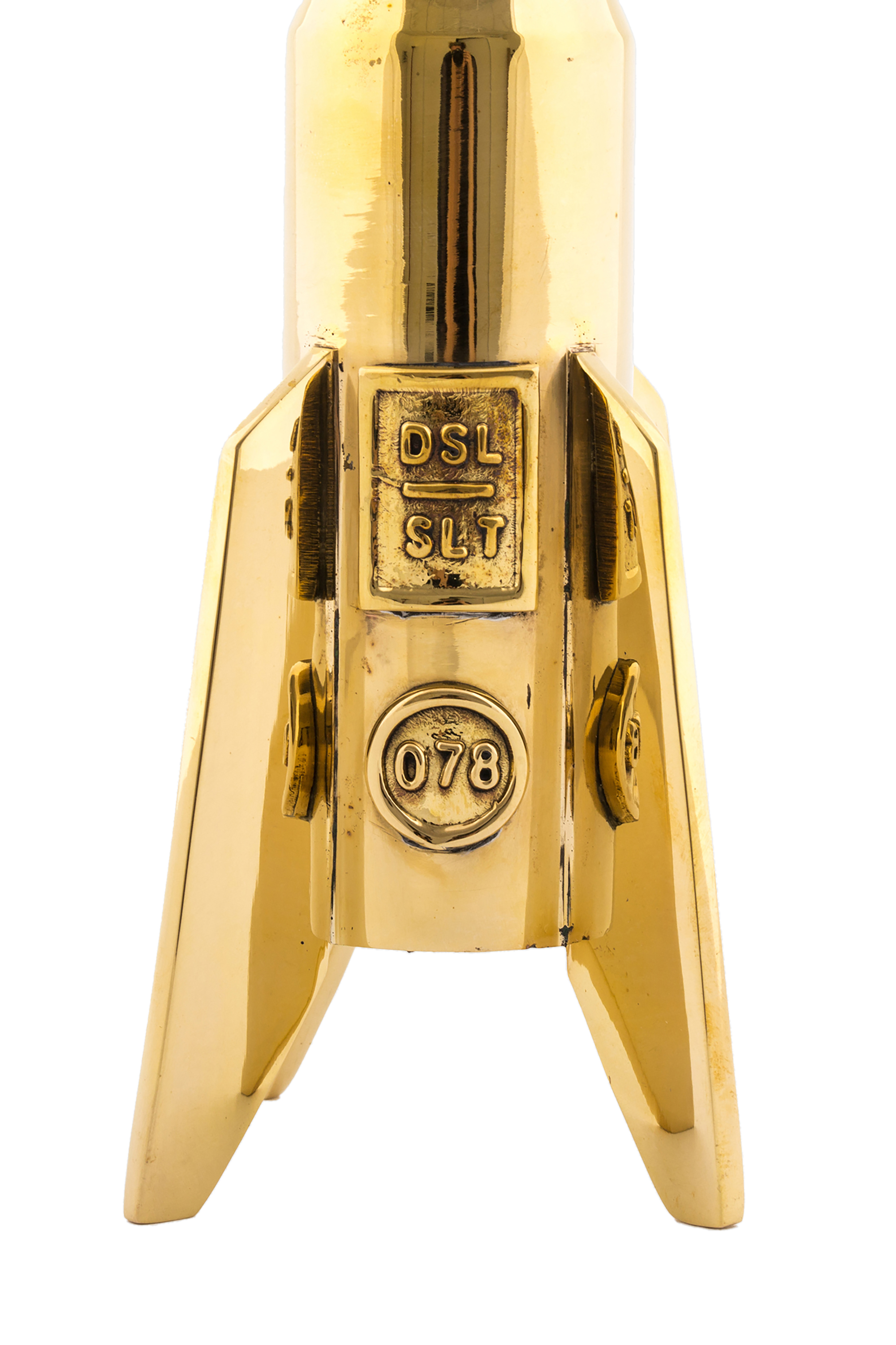 Diesel - 10878 COSMIC DINER, Unisex Goldfarbener Kerzenständer aus Messing, ø 10 cm in Gold - 3