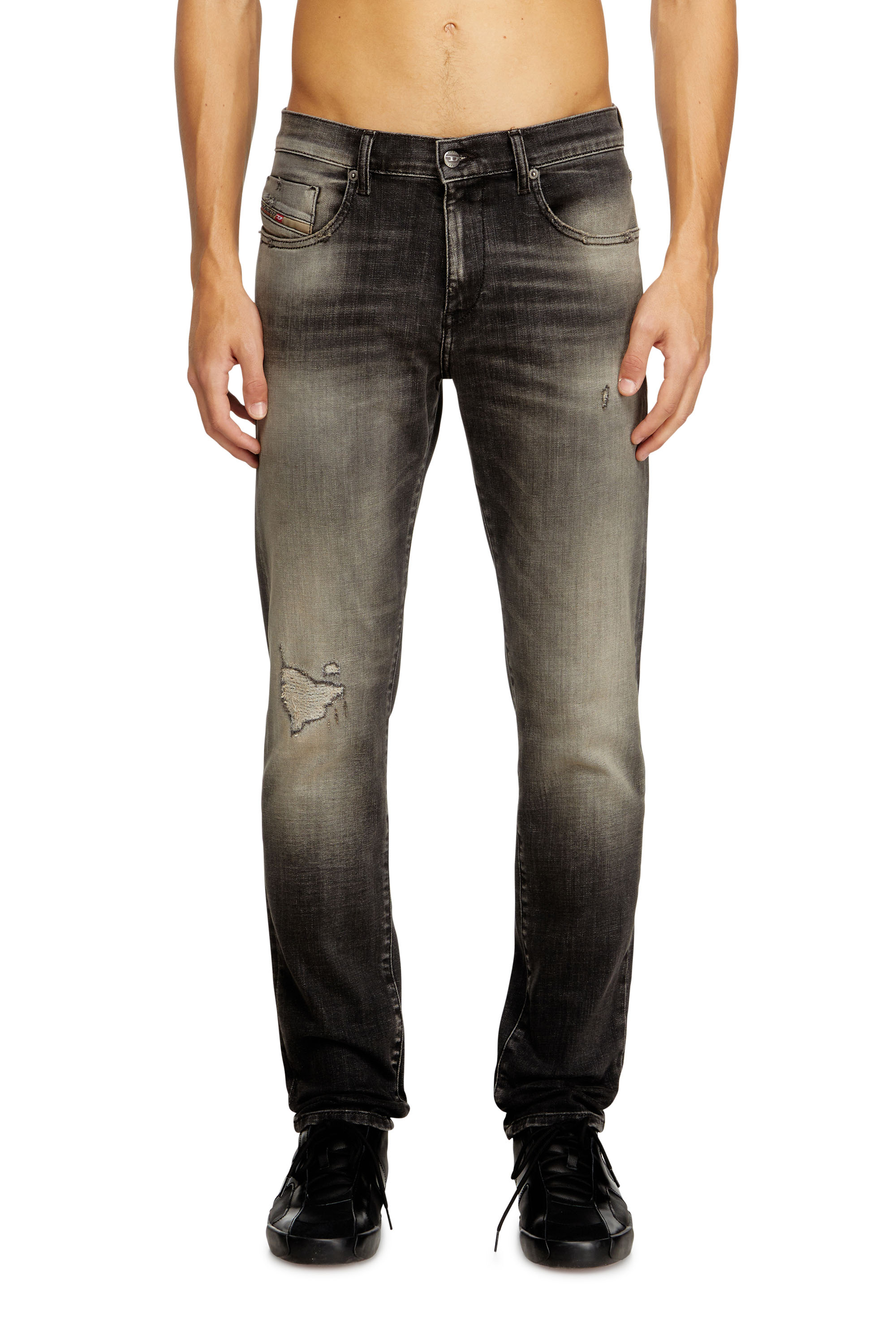 Diesel - Herren Slim Jeans 2019 D-Strukt 09N59, Grau - 2