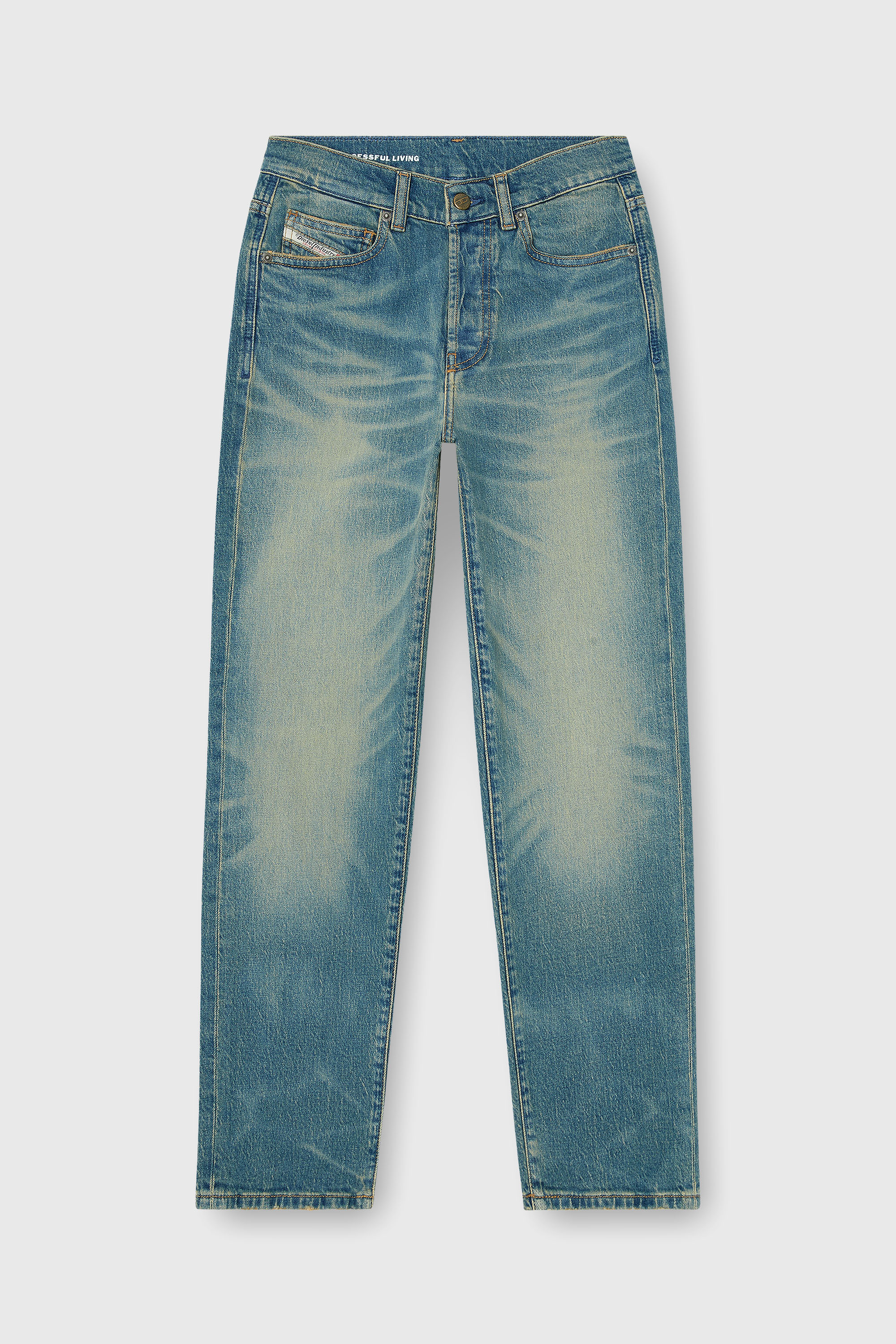 Diesel - Damen Regular Jeans 1981 D-Went 0KBBP, Mittelblau - 2