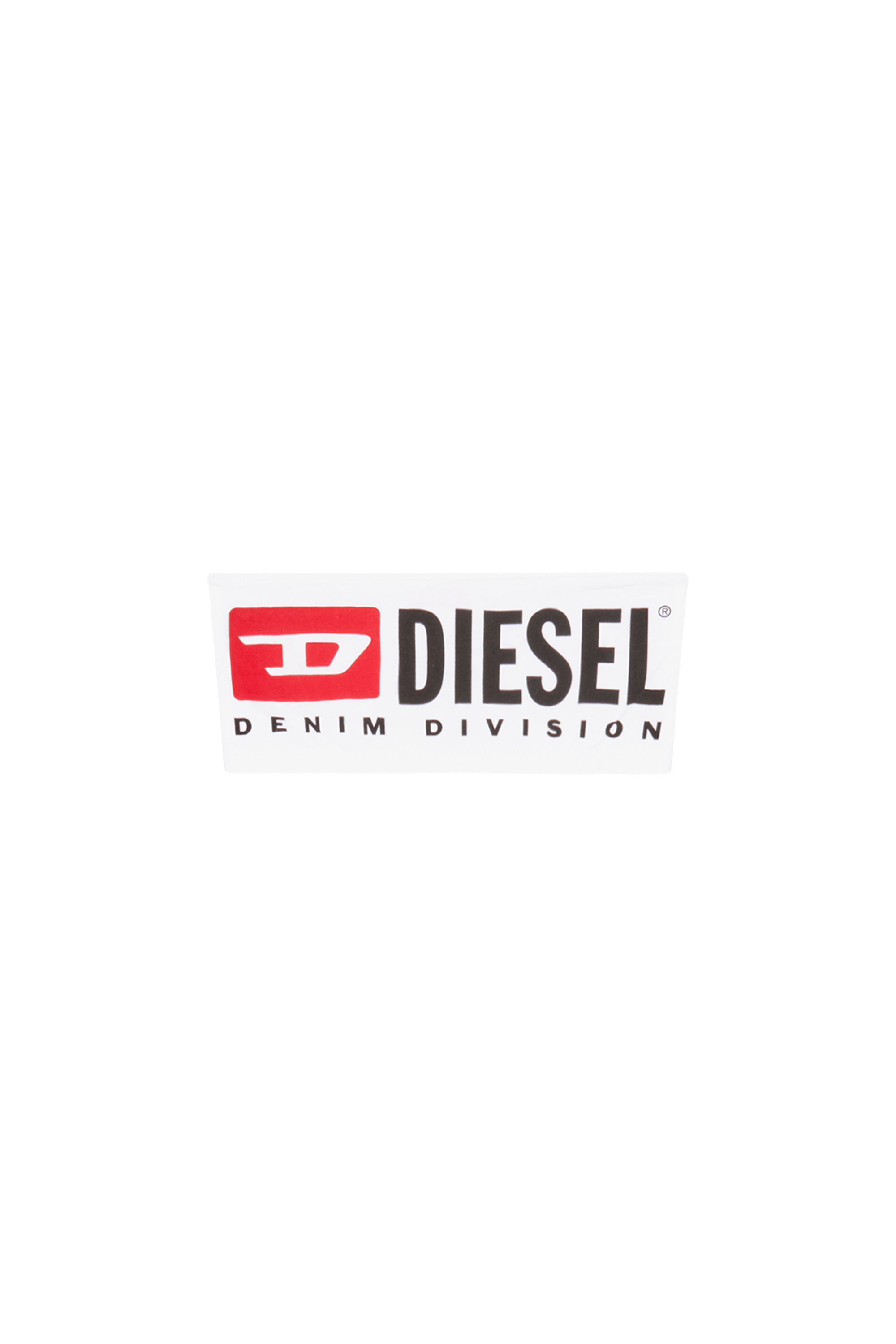 Diesel - UFSB-MELANIE, Damen Trägerloser BH mit Maxi-Logo in Weiß - 4