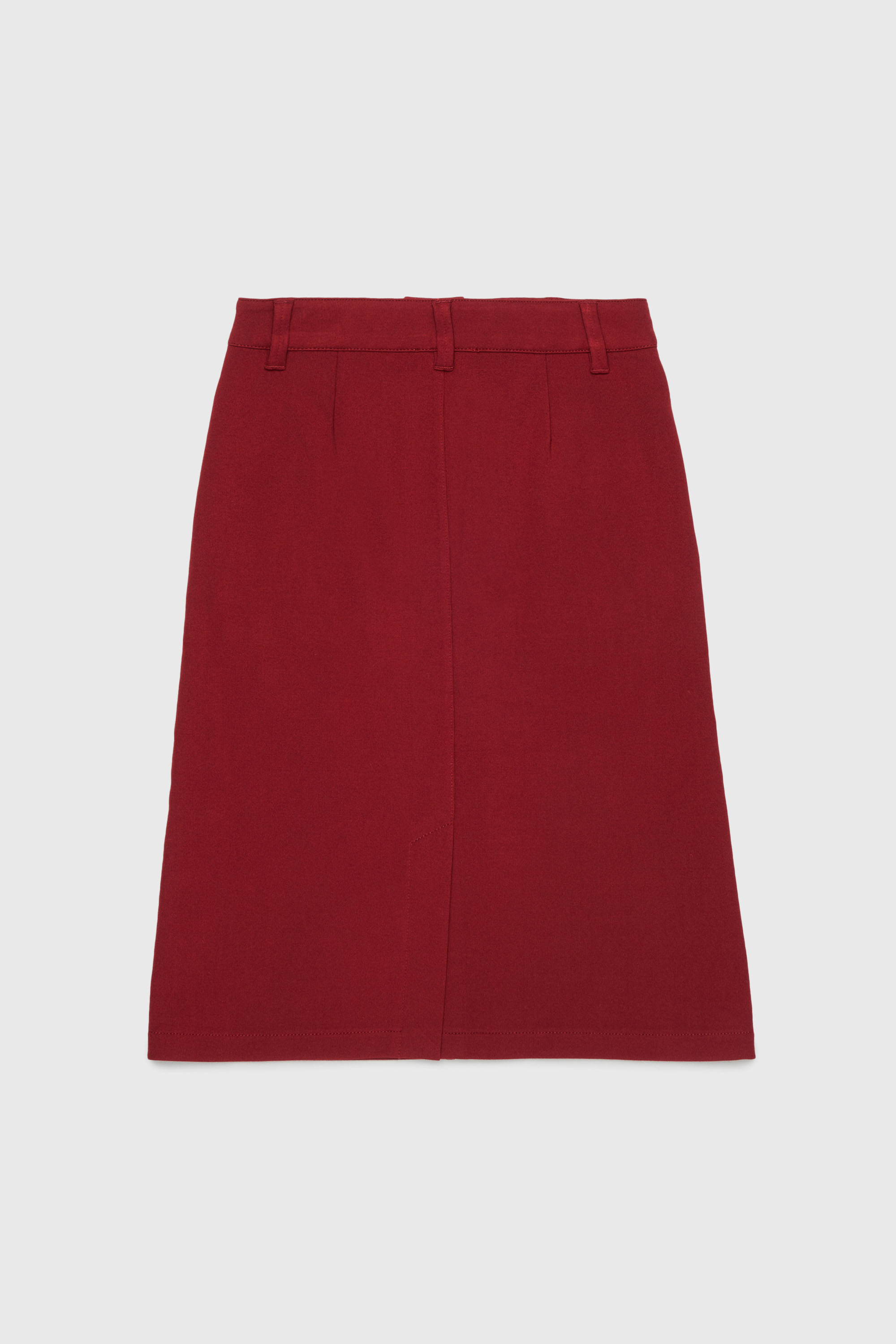 Diesel - GMILX, Damen Rock aus Stretch-Viskose-Mix in Rot - 2