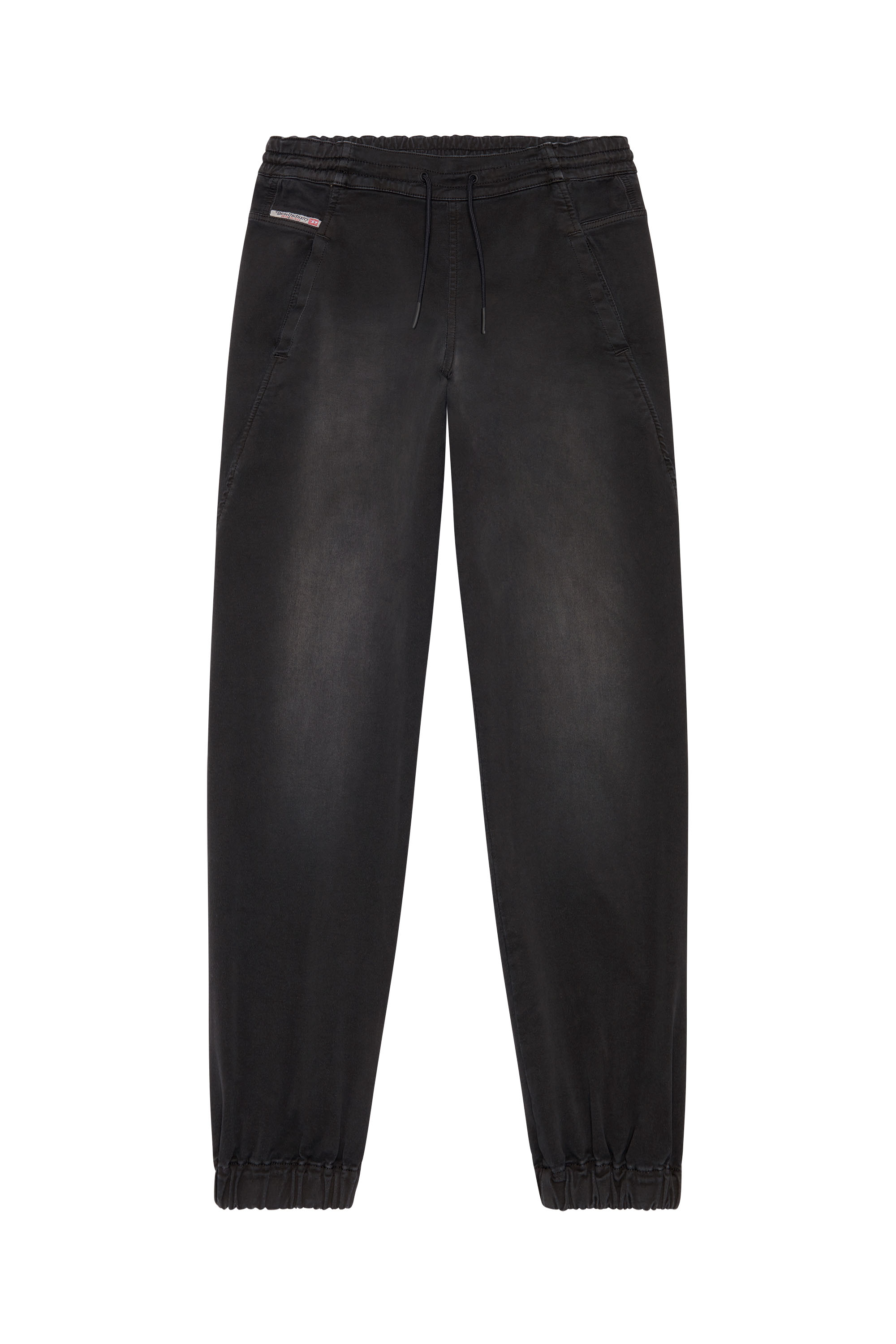 Diesel - Krailey JoggJeans® 0670M Boyfriend, Schwarz/Dunkelgrau - Image 6