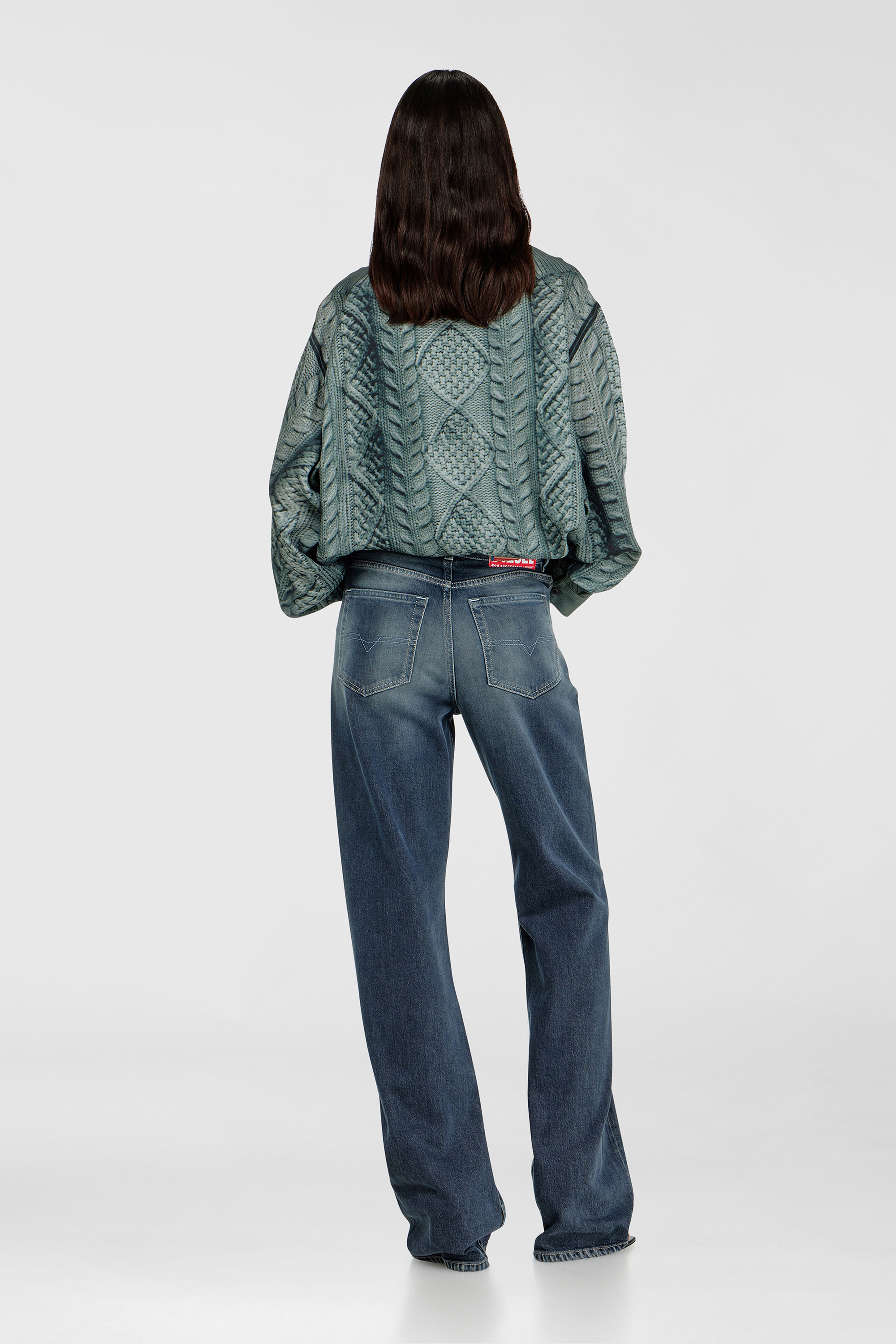 Diesel - Damen Regular Jeans 1971 D-Sent 007EI, Dunkelblau - 3