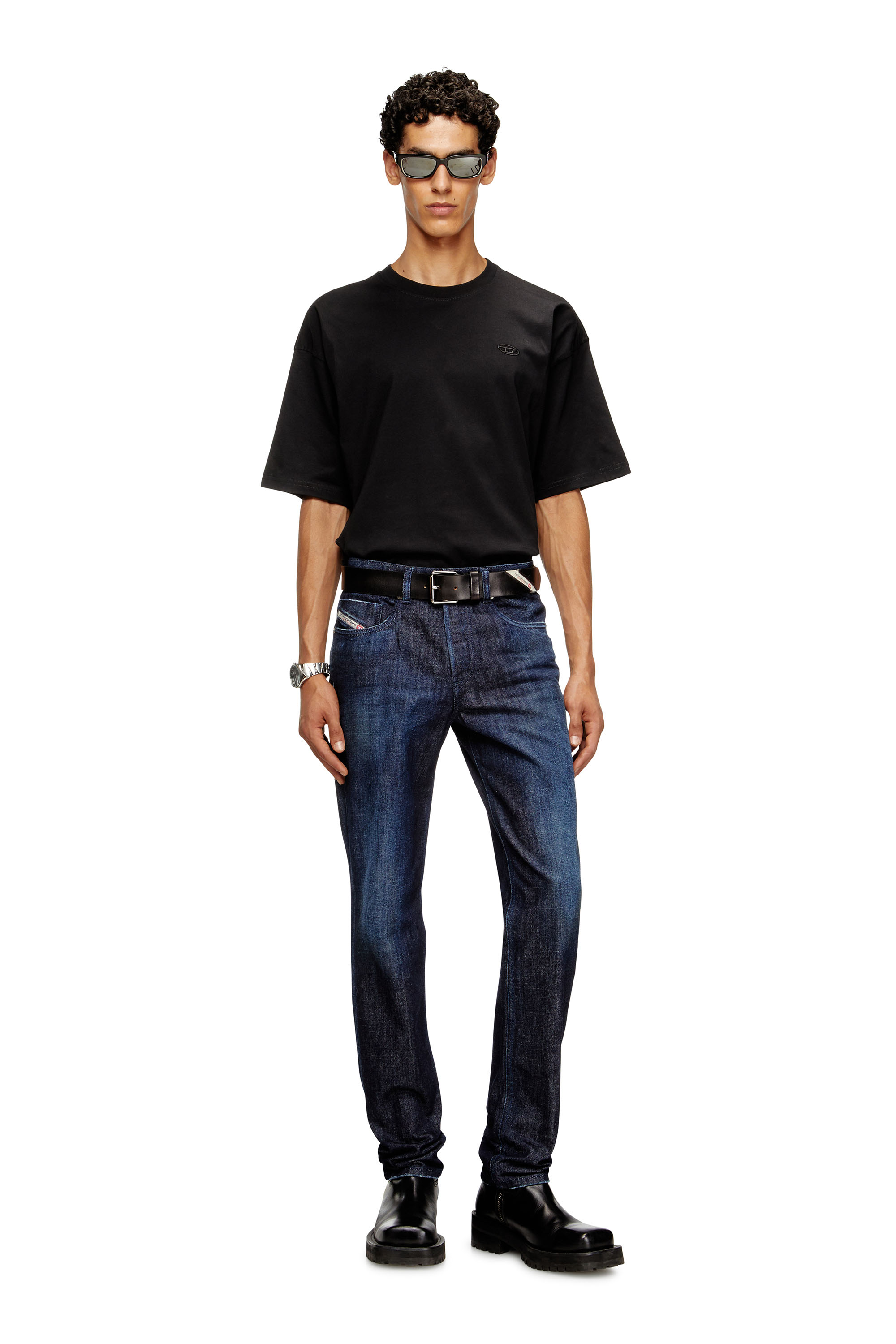 Diesel - Herren Regular Jeans 2023 D-Finitive 09M19, Dunkelblau - 2