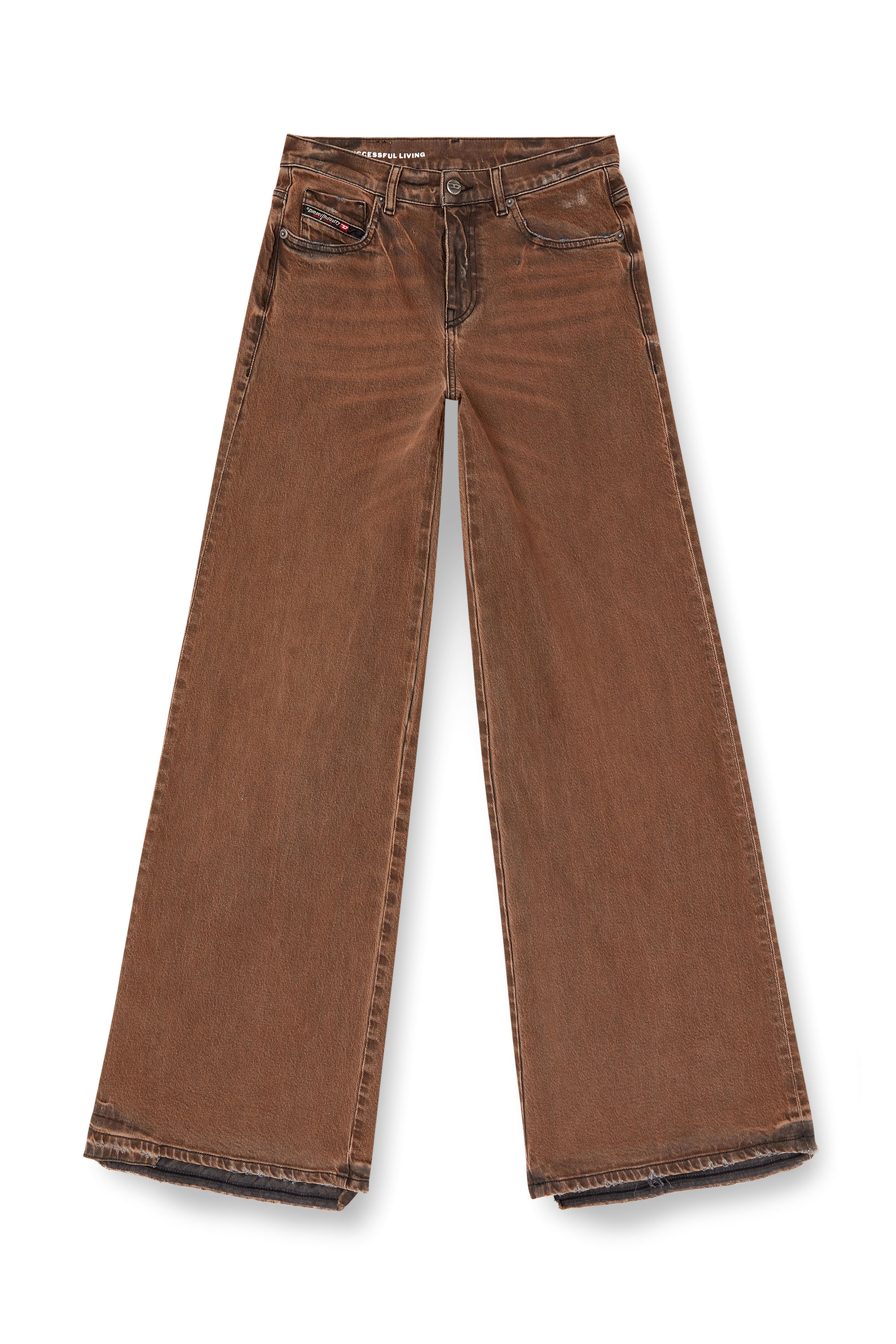 Diesel - Damen Flare Jeans 1978 D-Akemi 09L24, Braun - 3