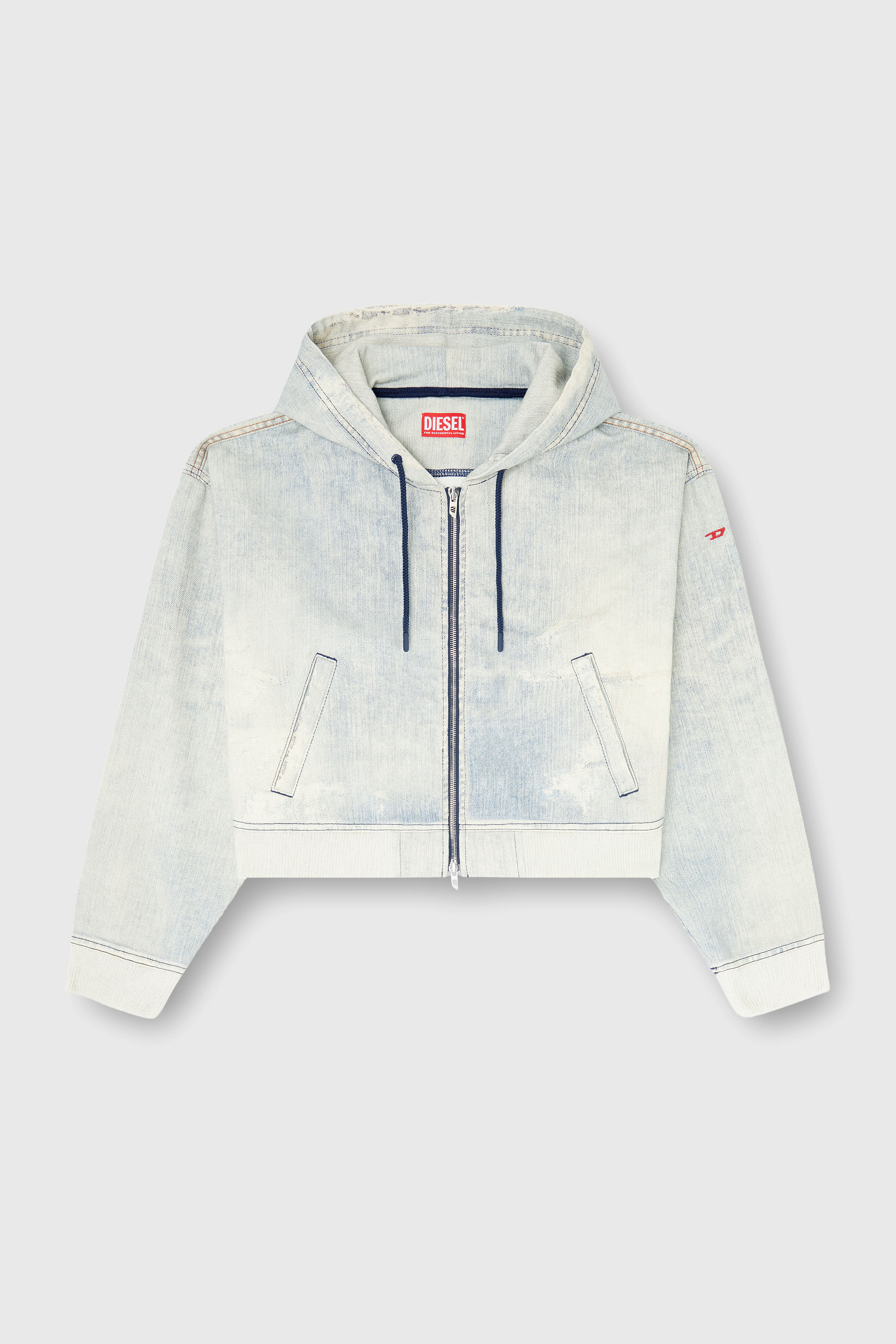 DE-GIRI-CROP JOGG, Hellblau