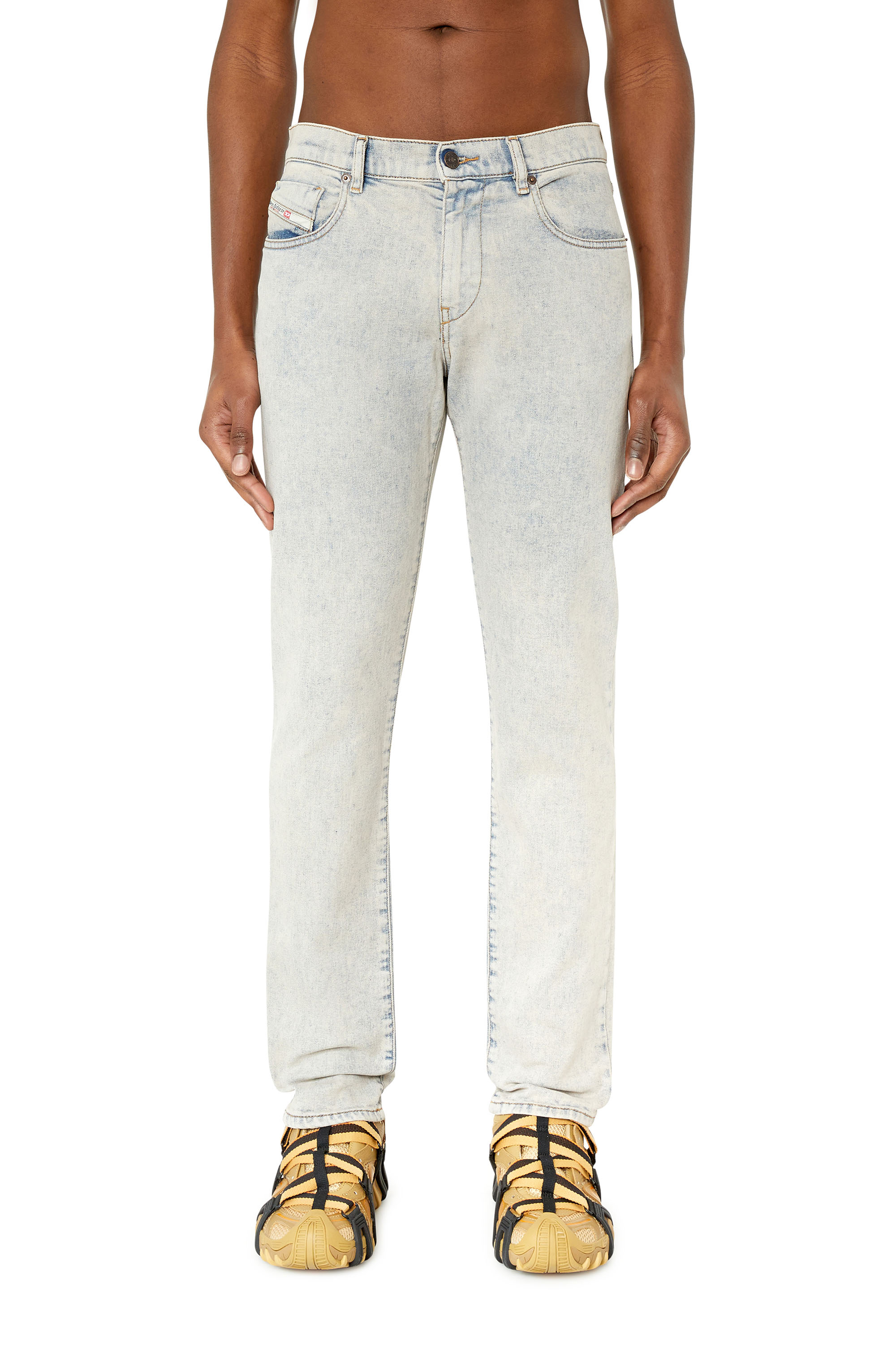 Diesel - Slim Jeans 2019 D-Strukt 09F12, Mittelblau - Image 1
