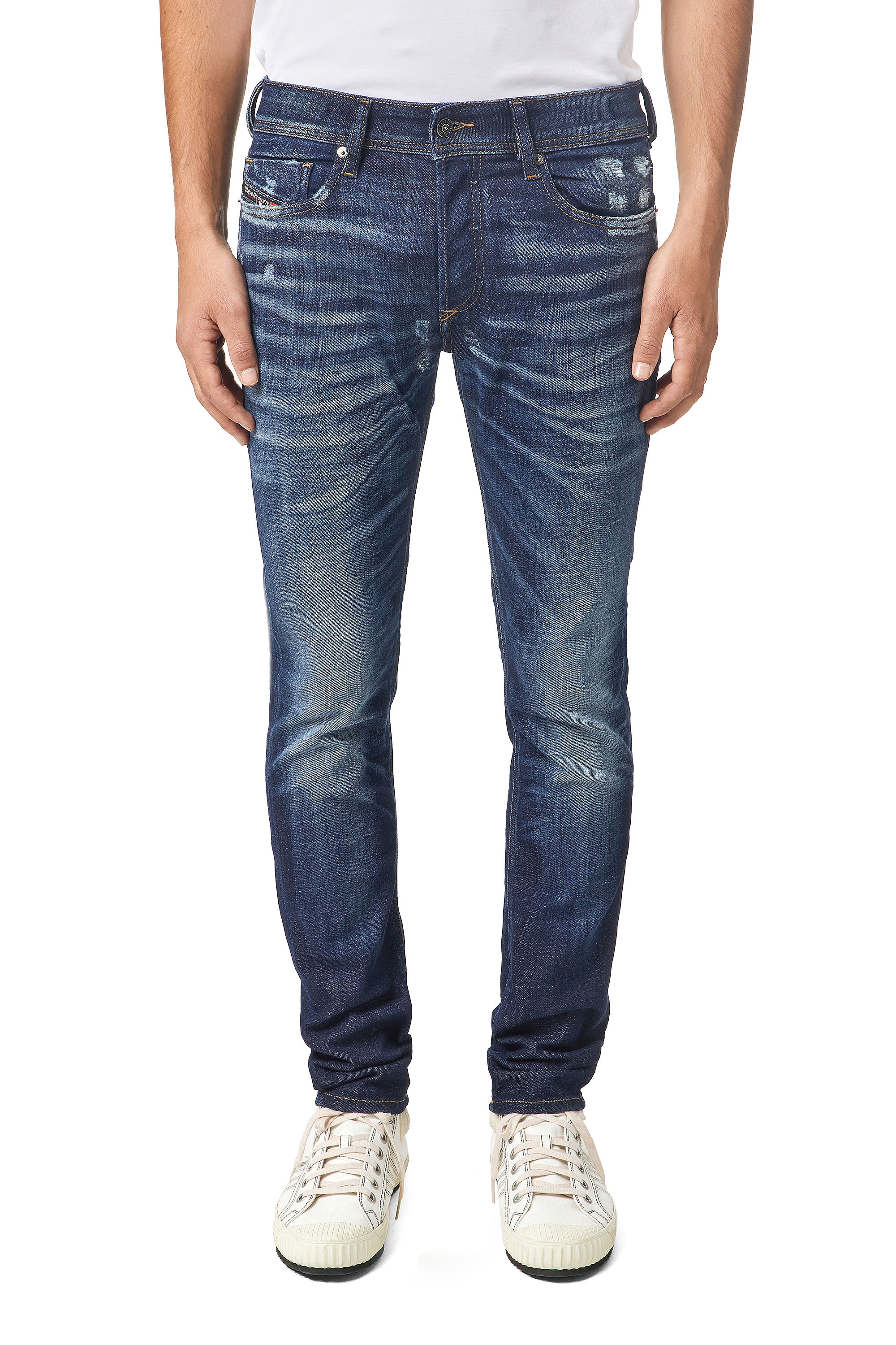 Sleenker 09A85, Dunkelblau - Jeans