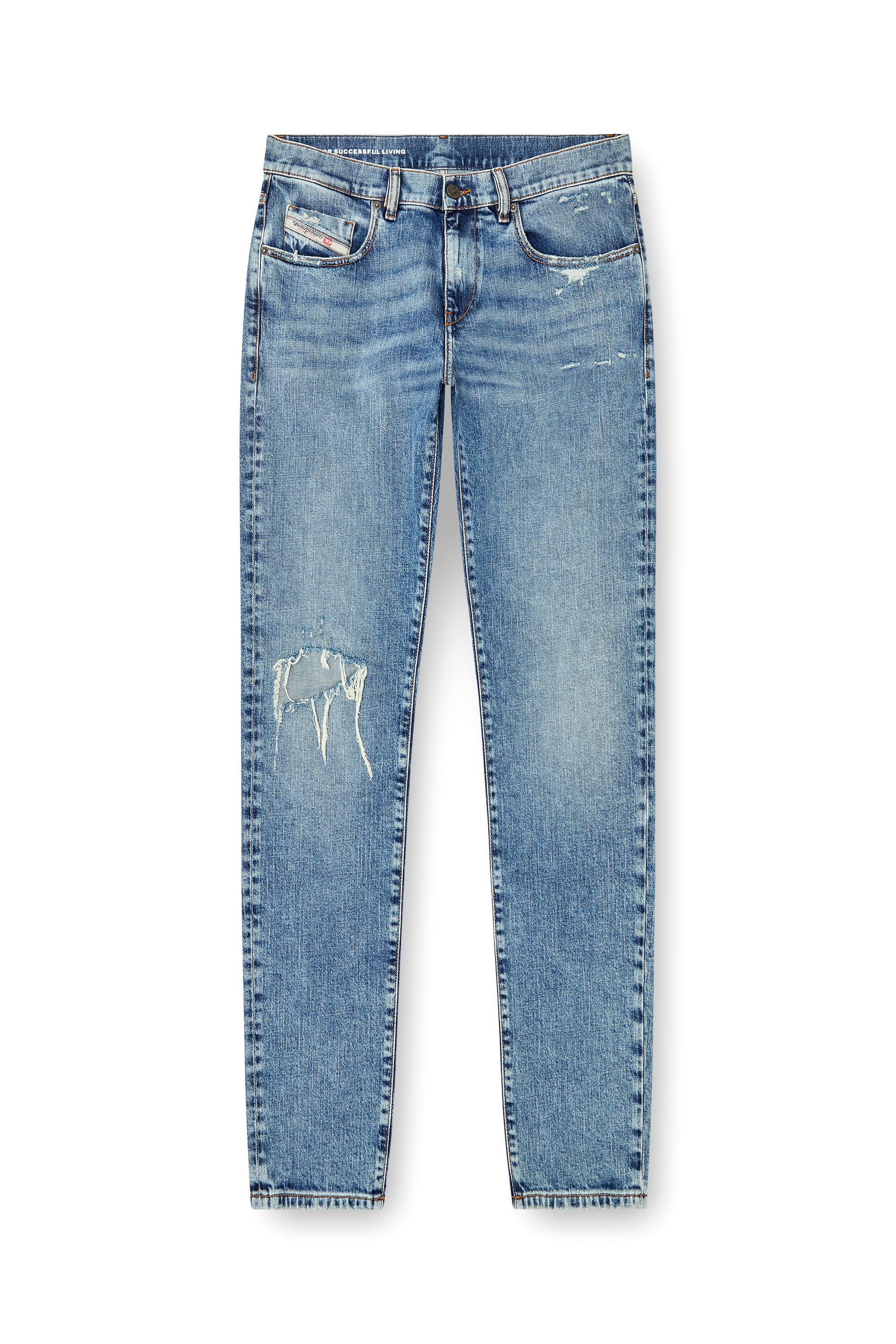 Diesel - Herren Slim Jeans 2019 D-Strukt 09L34, Hellblau - 3