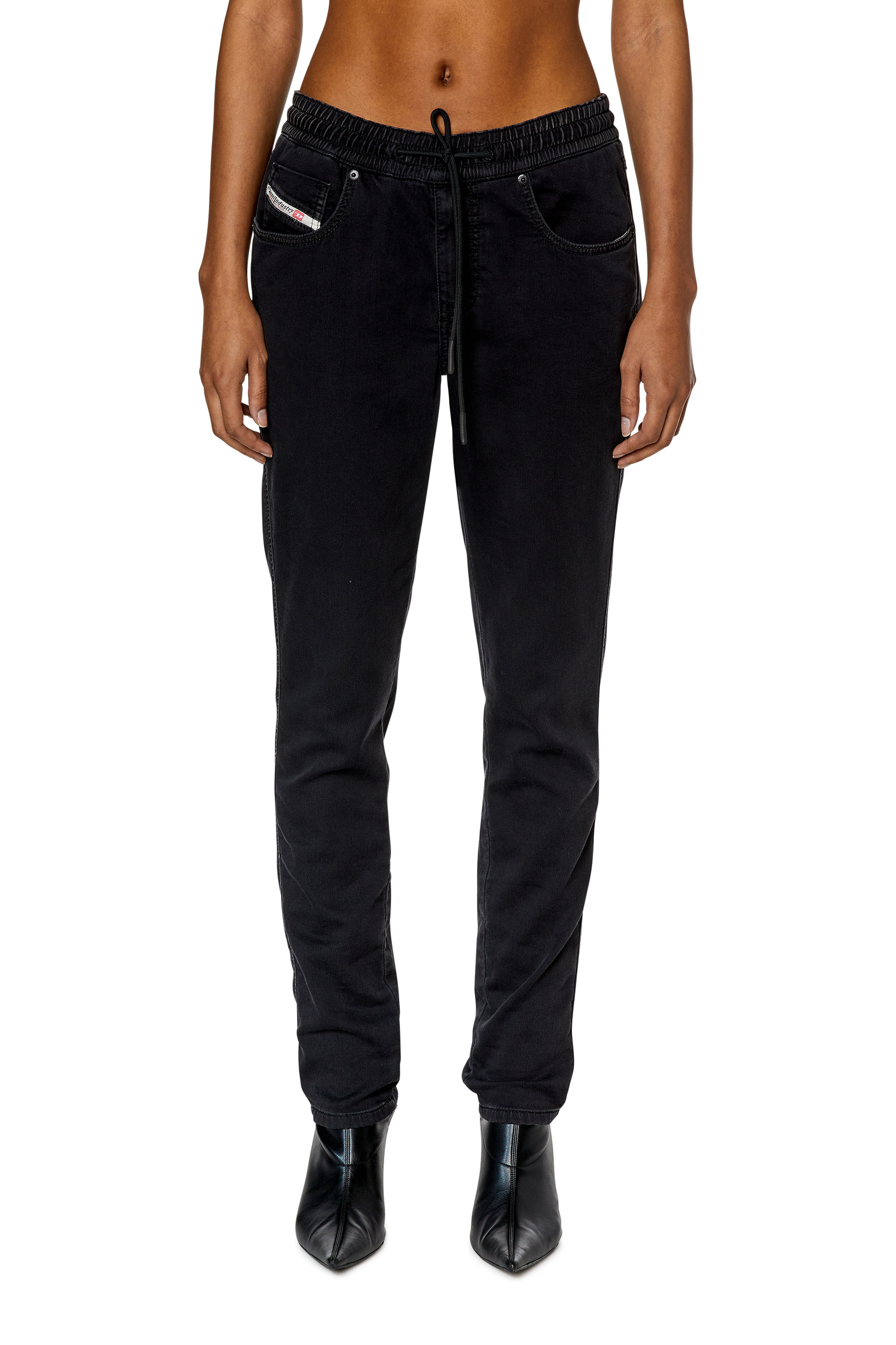 Diesel - D-Tail 068DX Skinny, Schwarz/Dunkelgrau - Image 1