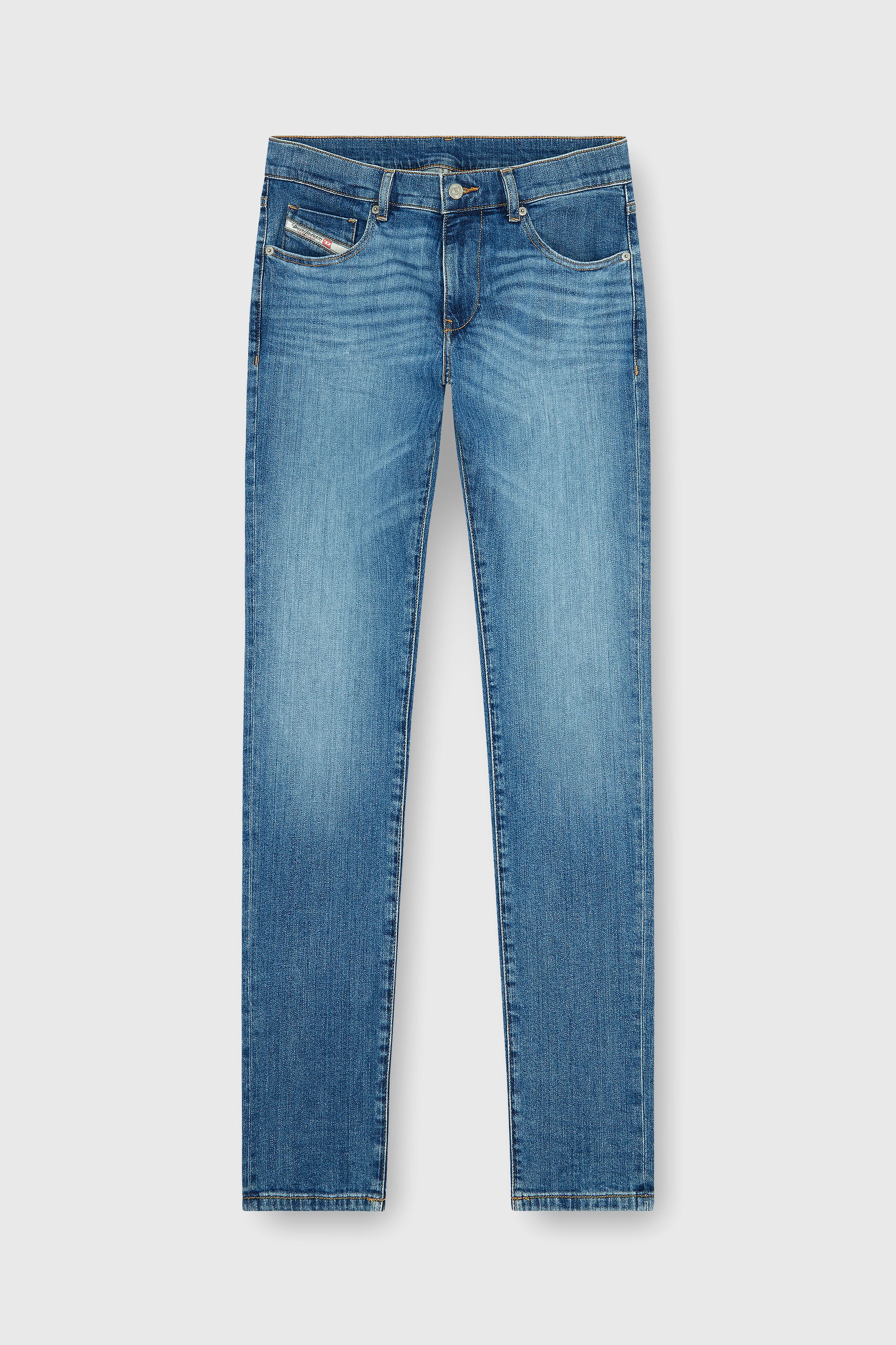 Diesel - Herren Slim Jeans 2019 D-Strukt 0KIAL, Hellblau - 2
