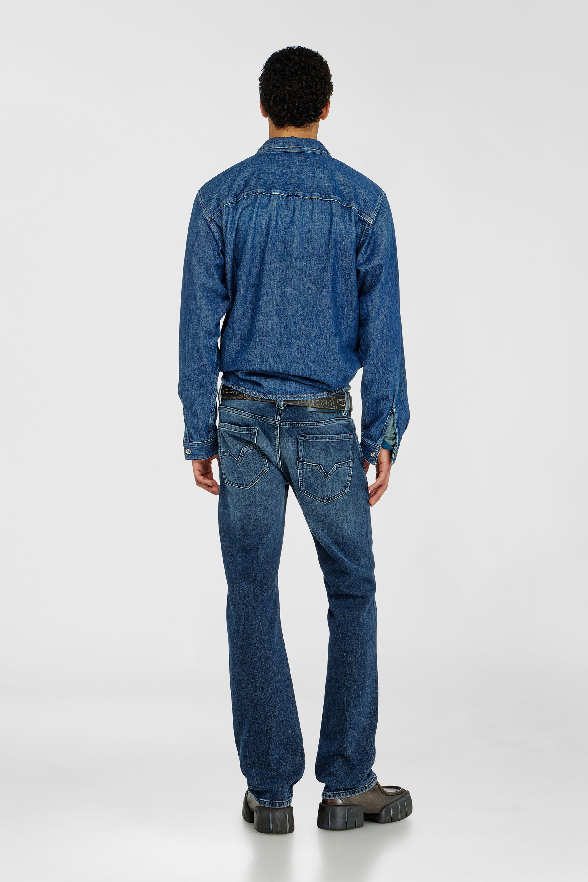 Diesel - Herren Regular Jeans 1985 Larkee 0KBBM, Dunkelblau - 3