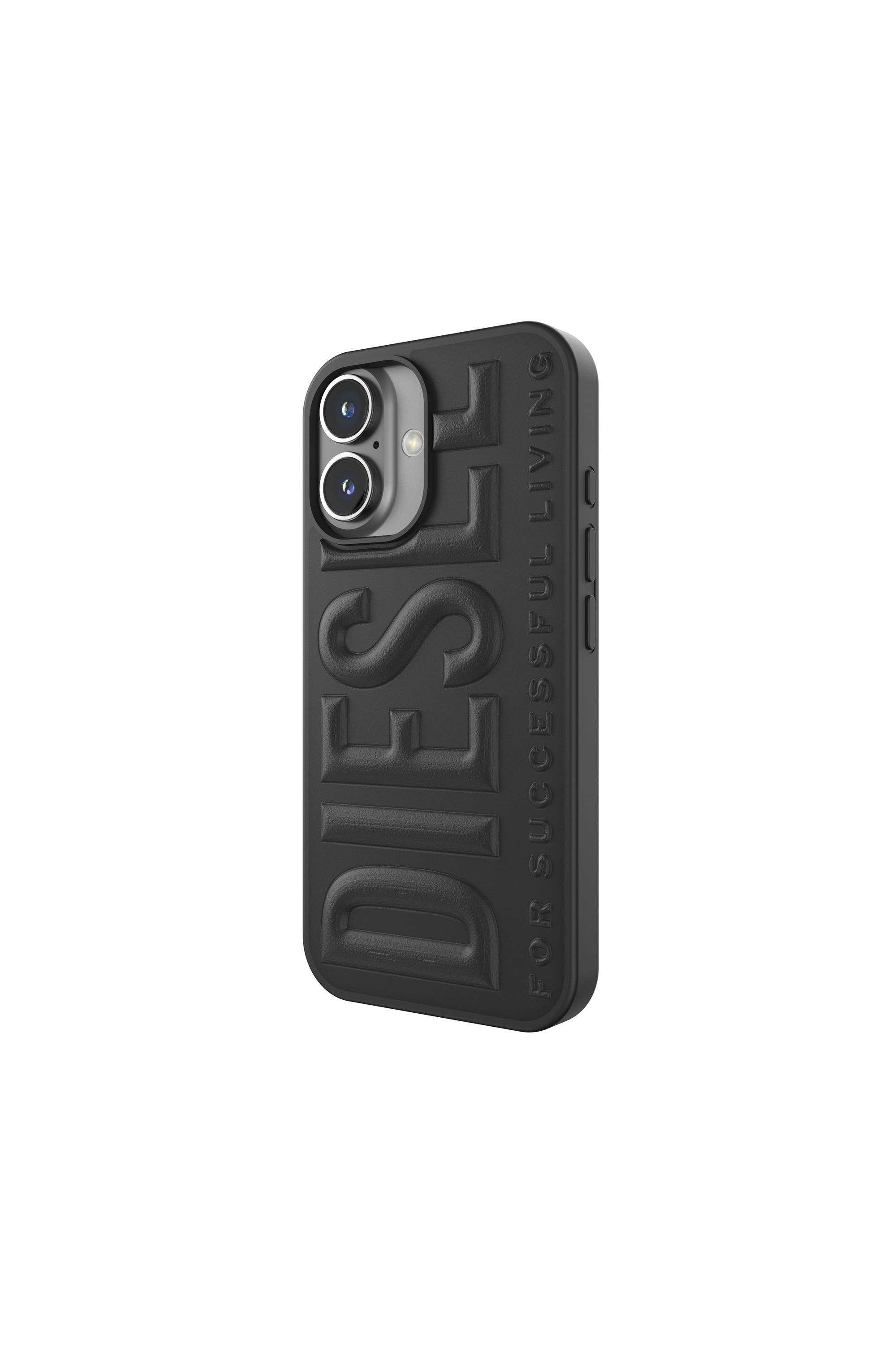 Diesel - 60209  MOULDED CASE, Unisex 3D Biscotto Case for iP 16 in Schwarz - 2