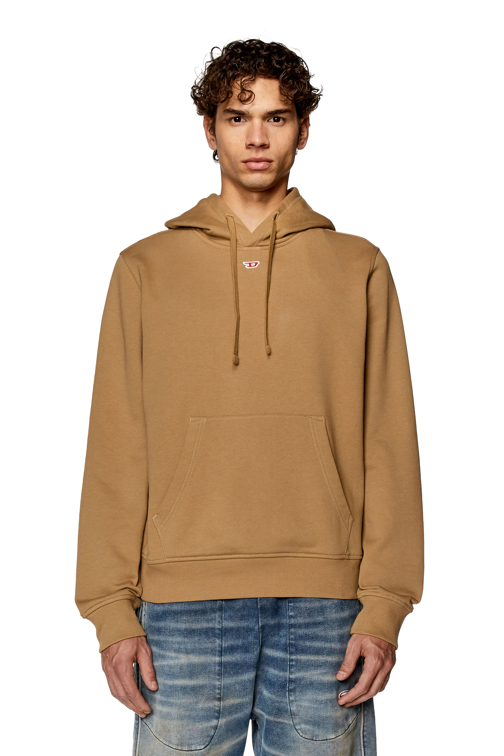Diesel - S-GINN-HOOD-D, Hellbraun - Image 1