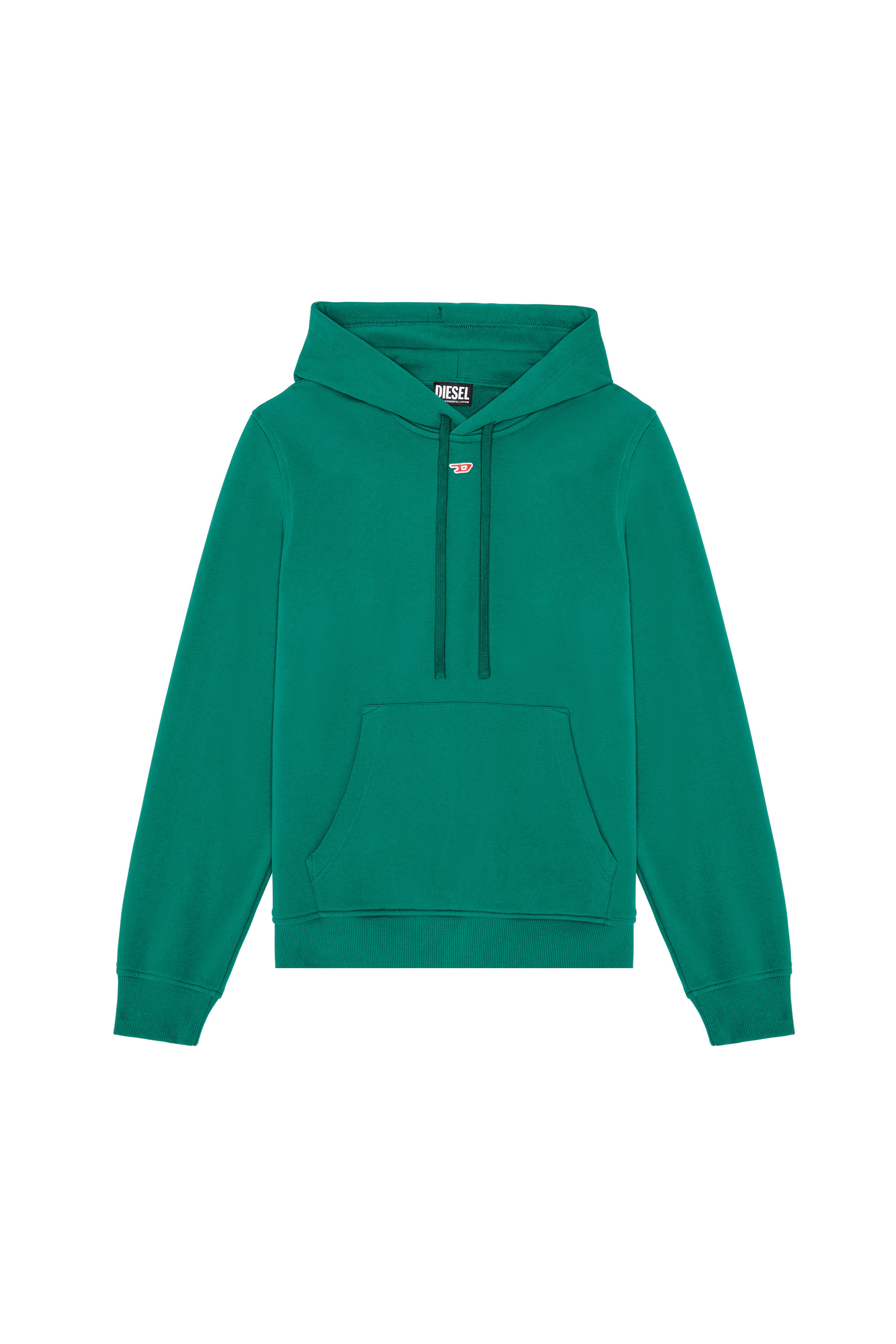 S-GINN-HOOD-D, Dunkelgrün - Sweatshirts