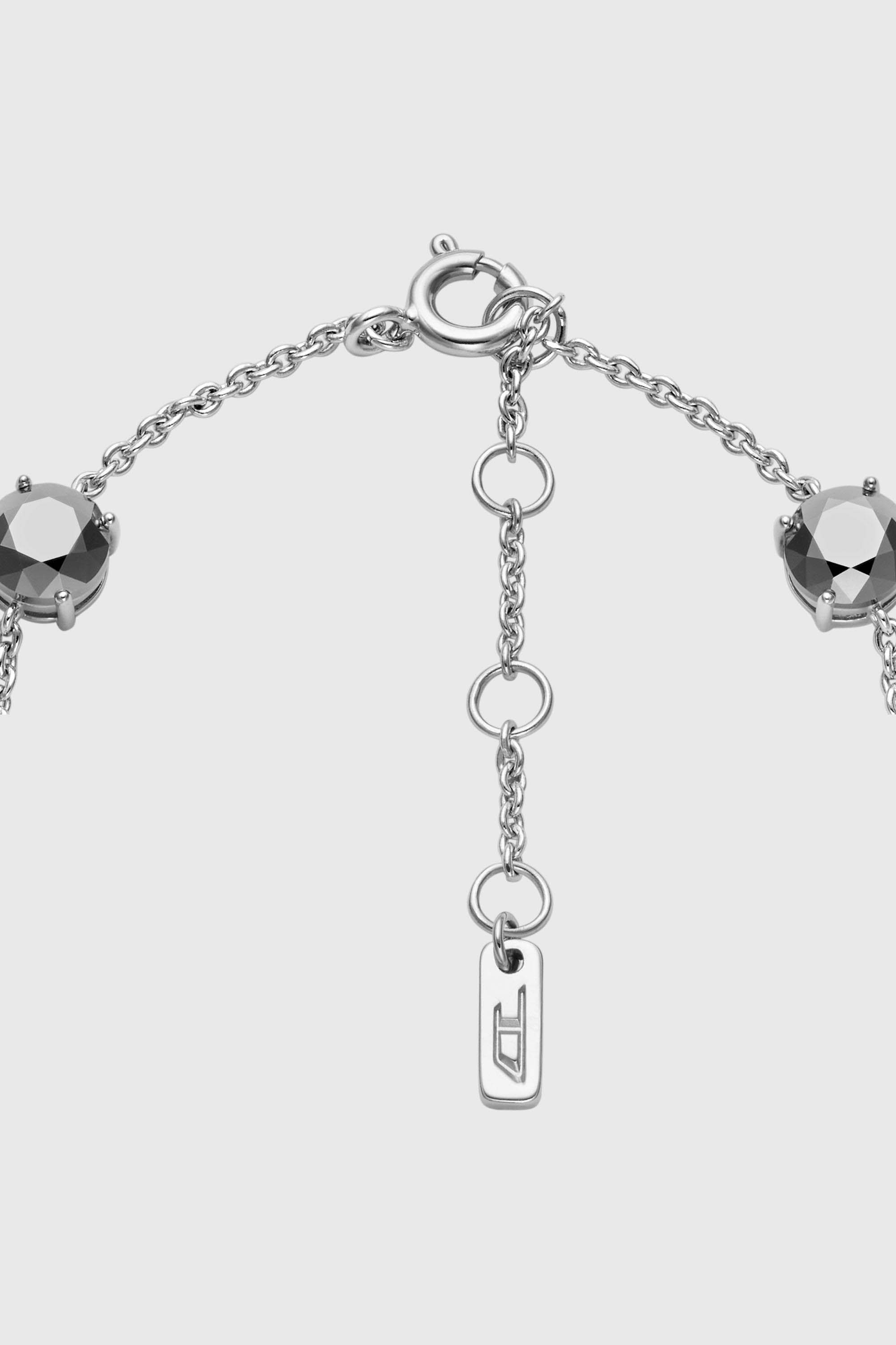Diesel - DL1358040 STERLING SILVER JEWEL, Unisex Gliederarmband aus Sterlingsilber in Silber - 2