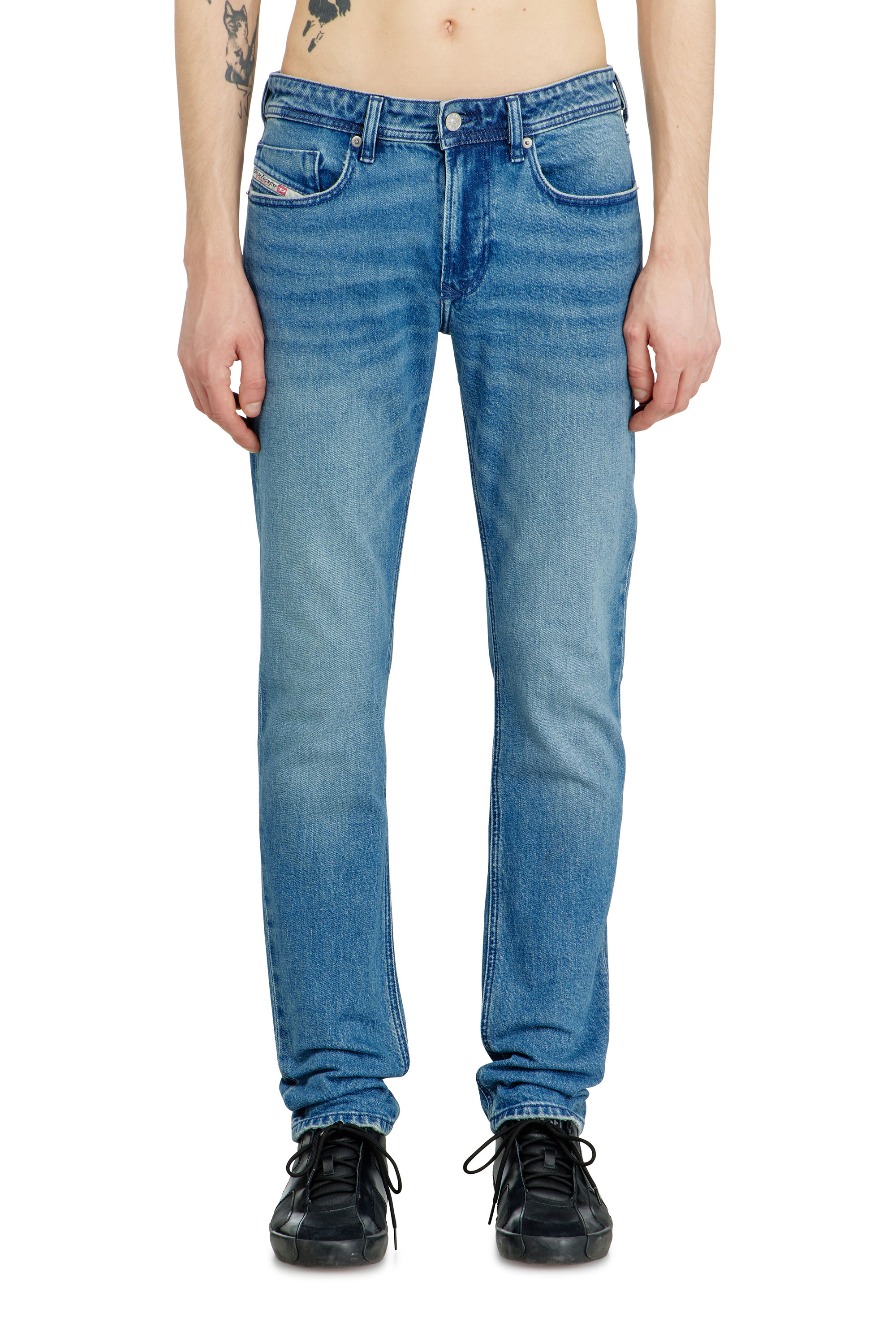 Diesel - Herren Skinny Jeans 1979 Sleenker 0BEBI, Hellblau - 2