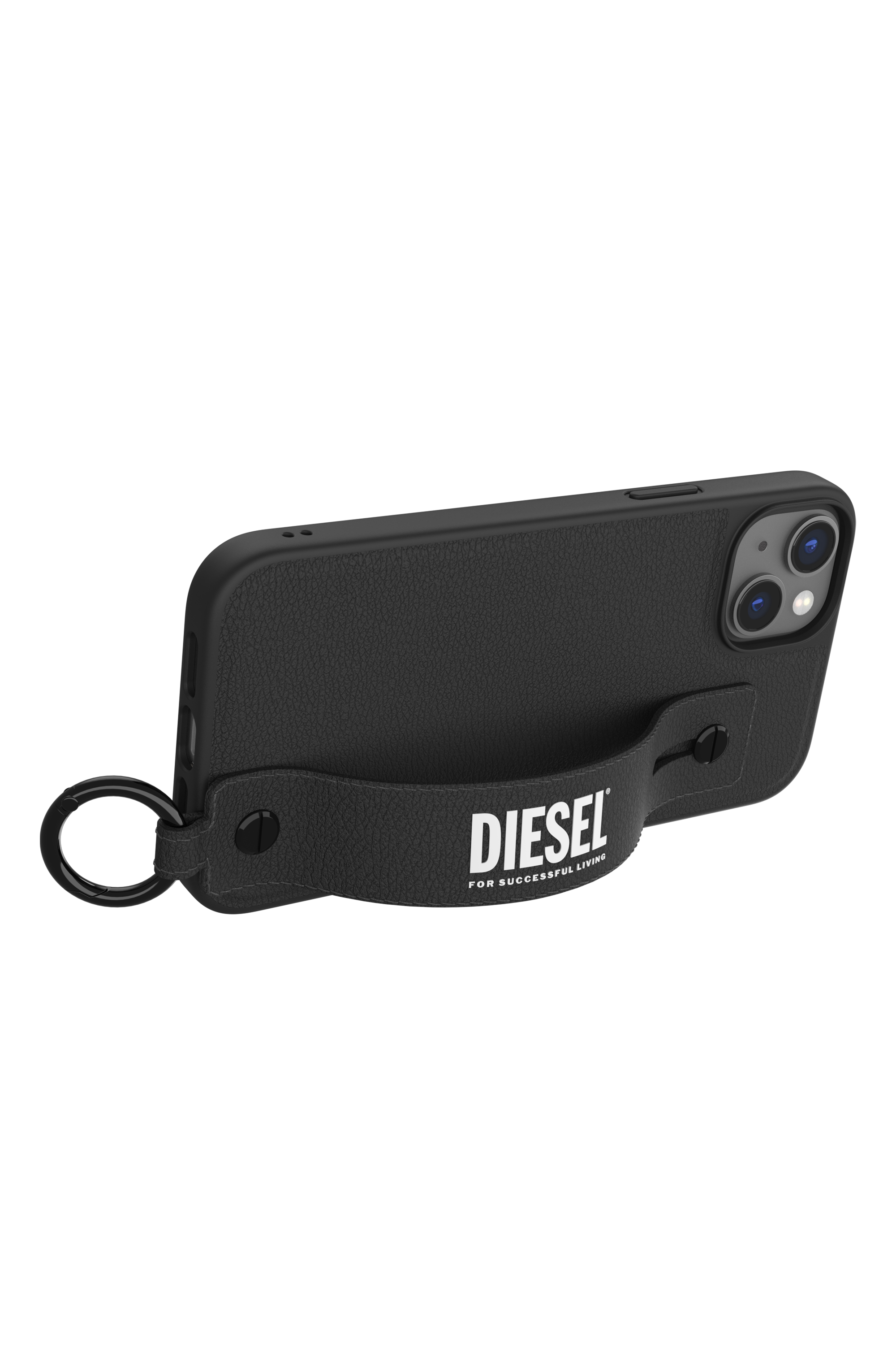 Diesel - 50285 MOULDED CASE, Unisex Handstrap Case for iPhone 14 Plus in Schwarz - 5